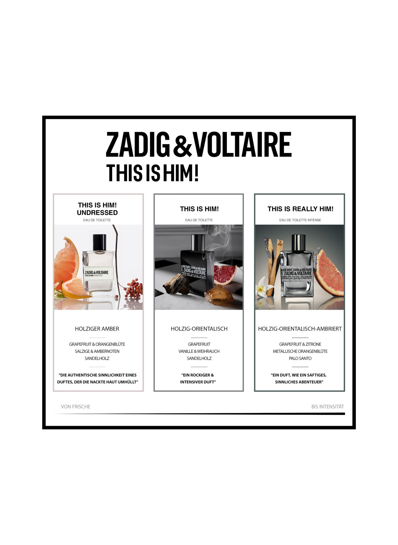 ZADIG & VOLTAIRE Fragrances THIS IS HIM!