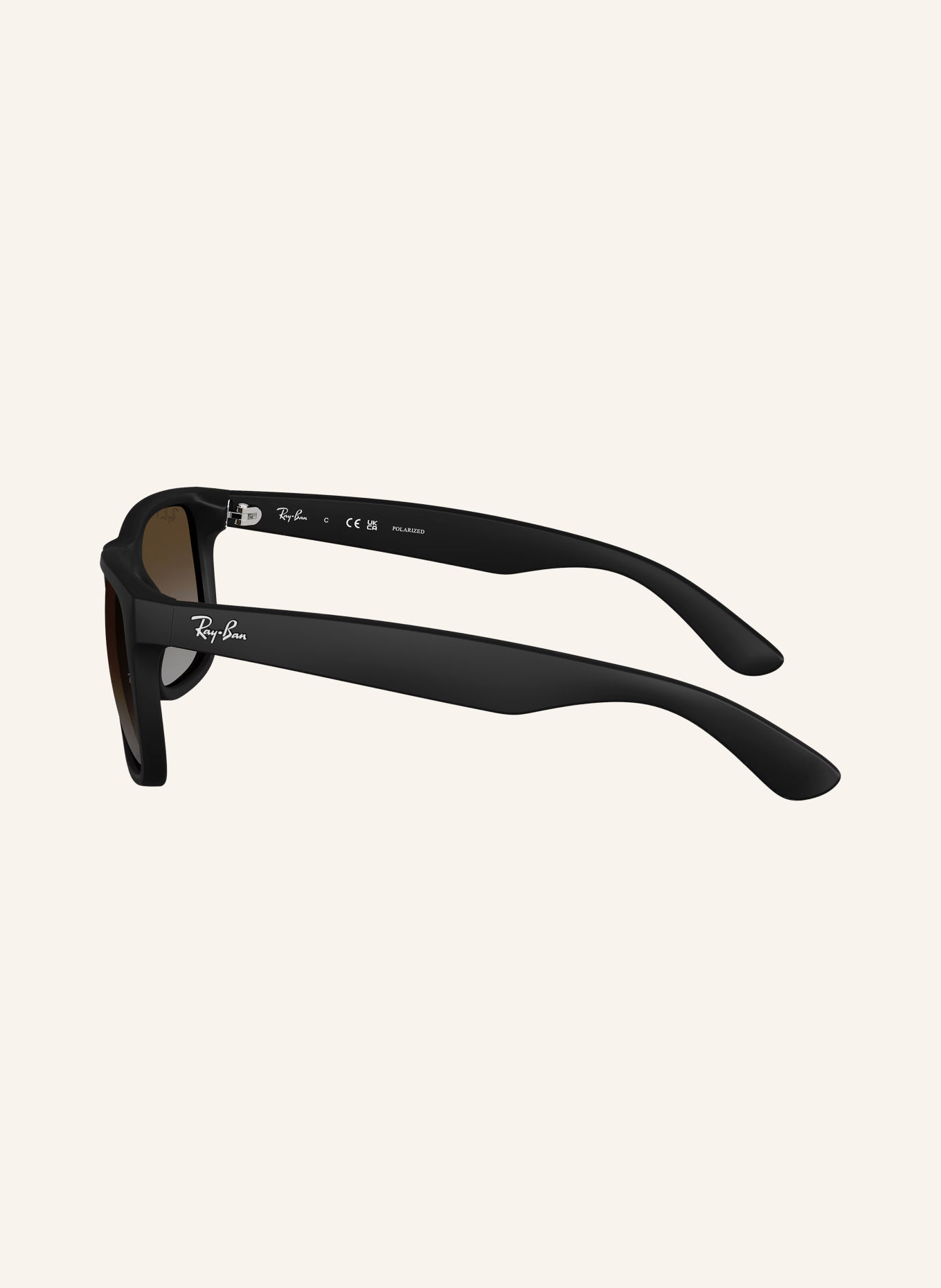 Ray-Ban Solbriller RB4165: SORT/BRUN POLARISERET