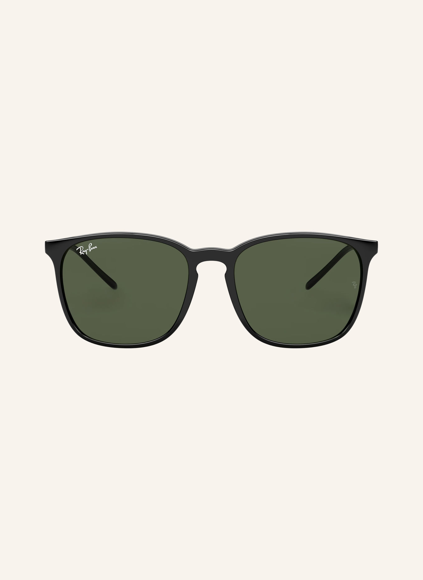 Ray-Ban Zonnebril RB4387 HIGHSTREET: ZWART/ DONKERGROEN
