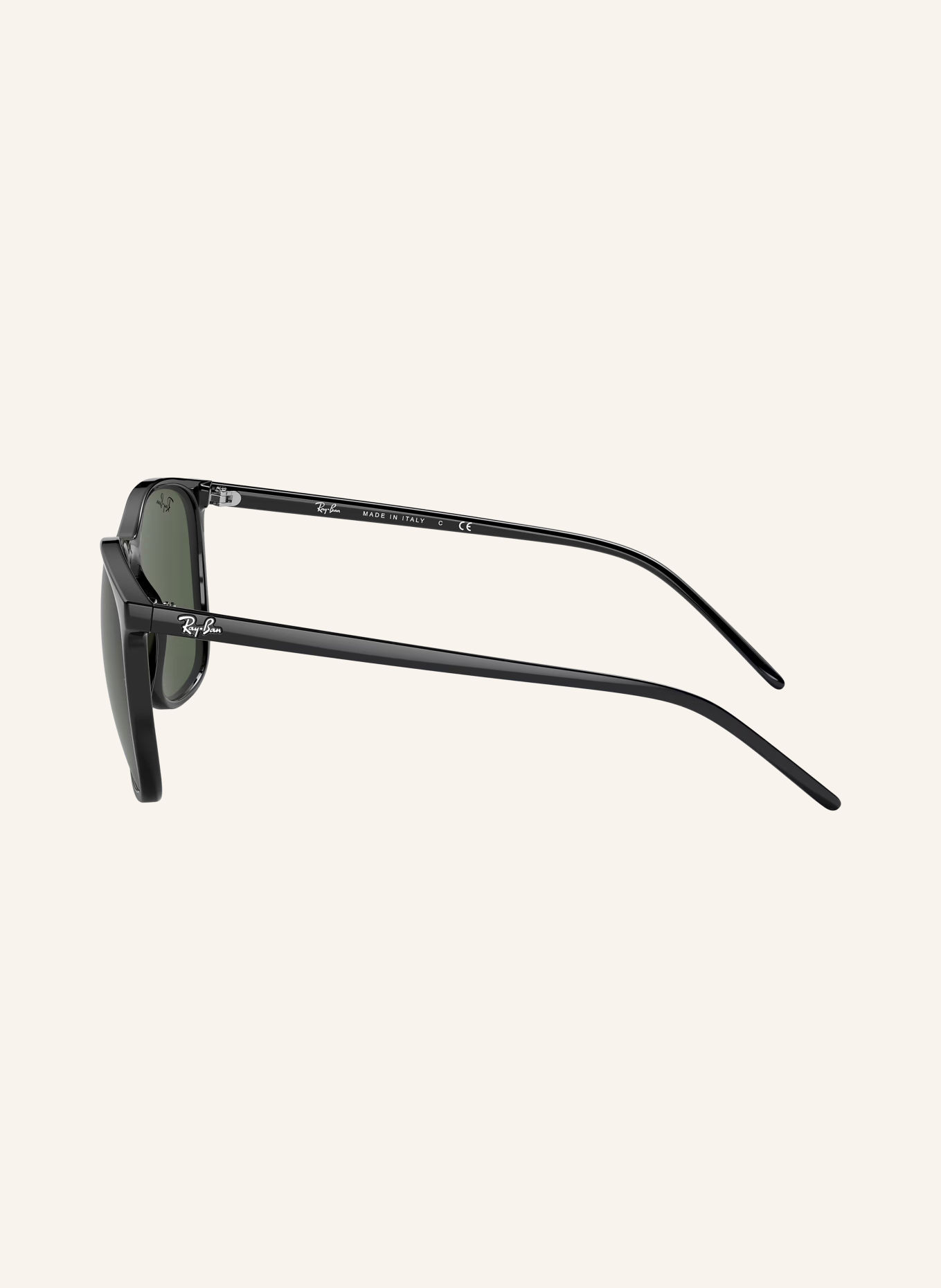 Ray-Ban Zonnebril RB4387 HIGHSTREET: ZWART/ DONKERGROEN