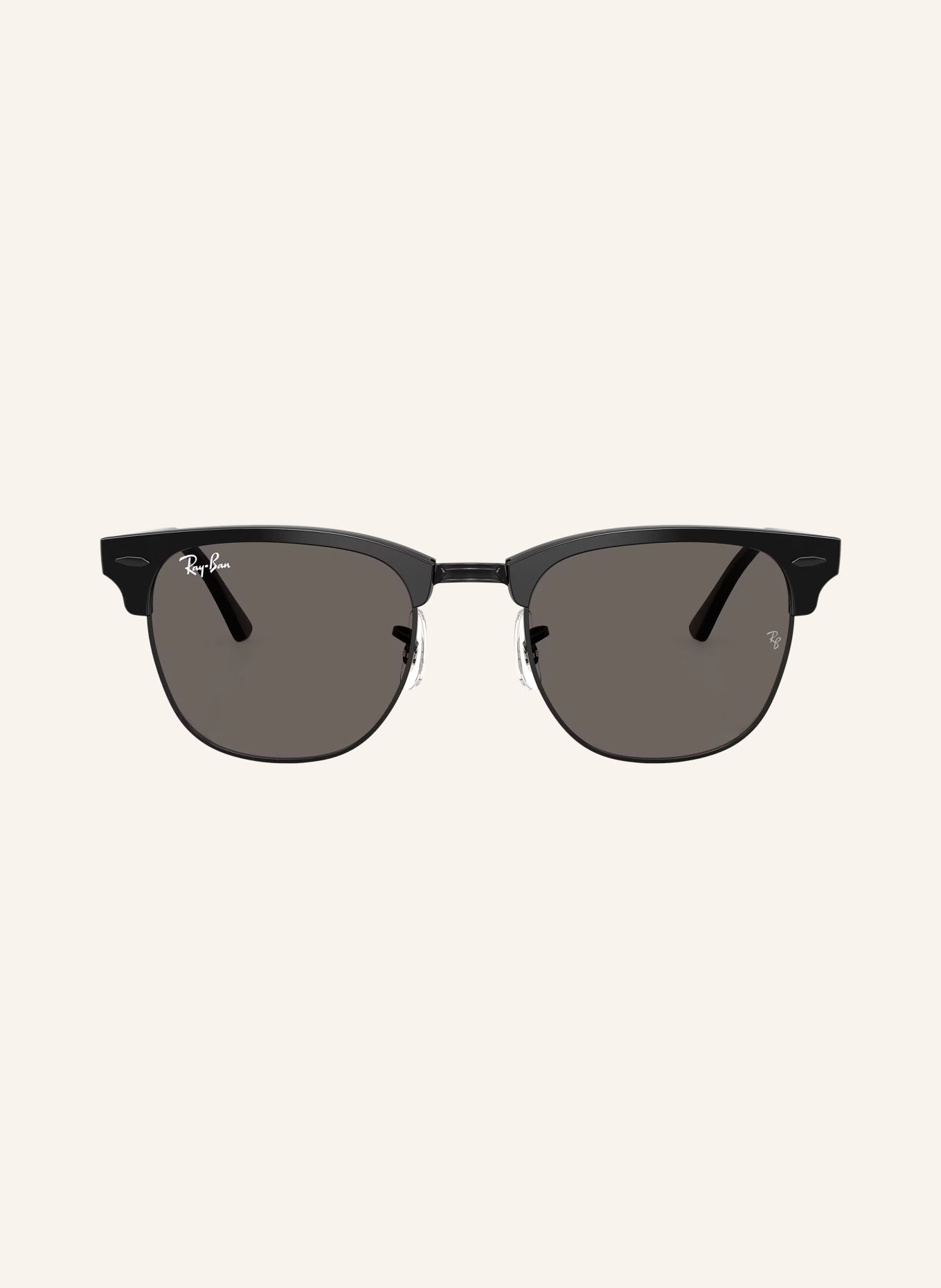 Ray-Ban Solbriller RB3016 CLUBMASTER: SORT/MØRKEGRÅ