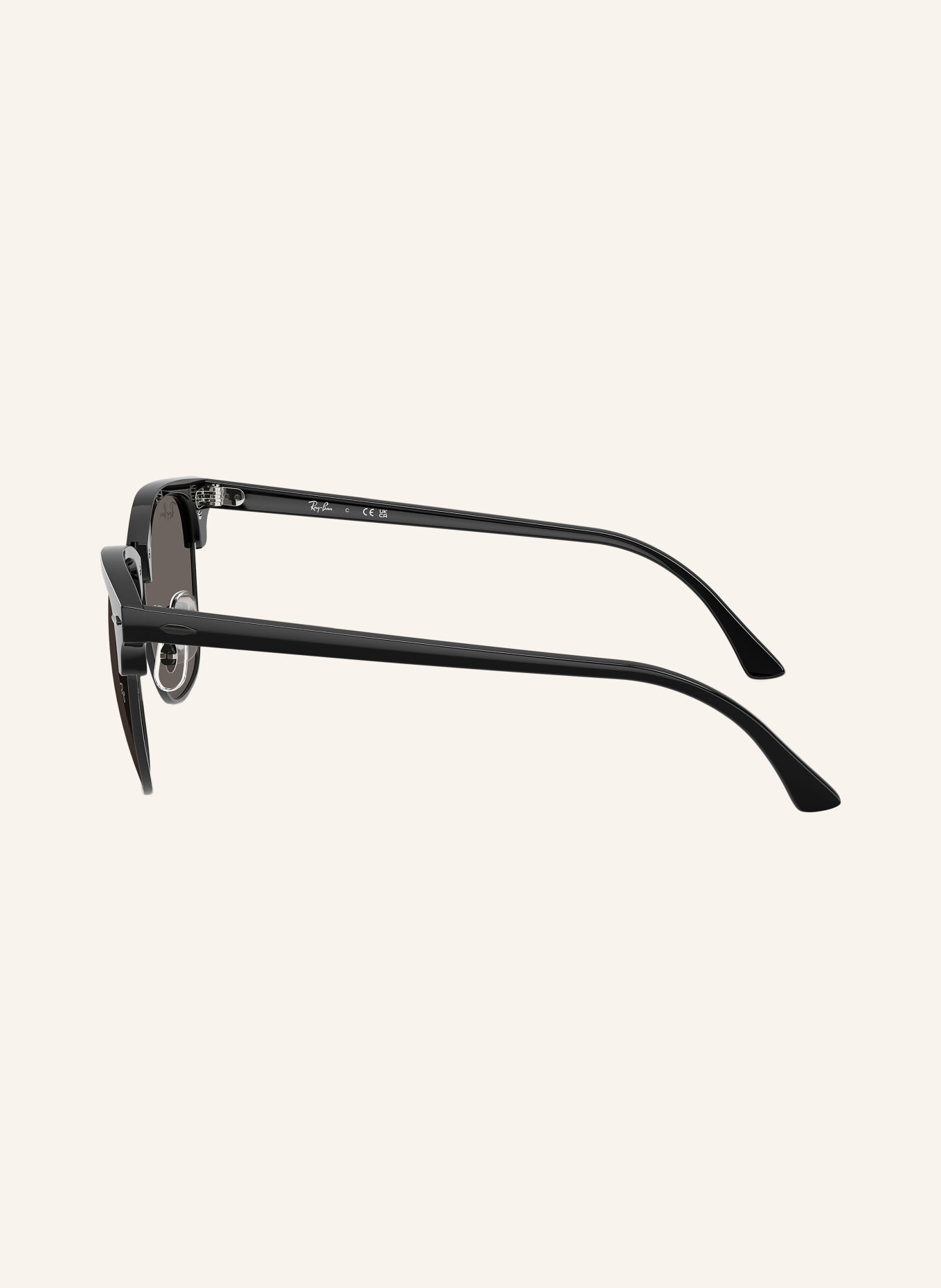 Ray-Ban Solbriller RB3016 CLUBMASTER: SORT/MØRKEGRÅ