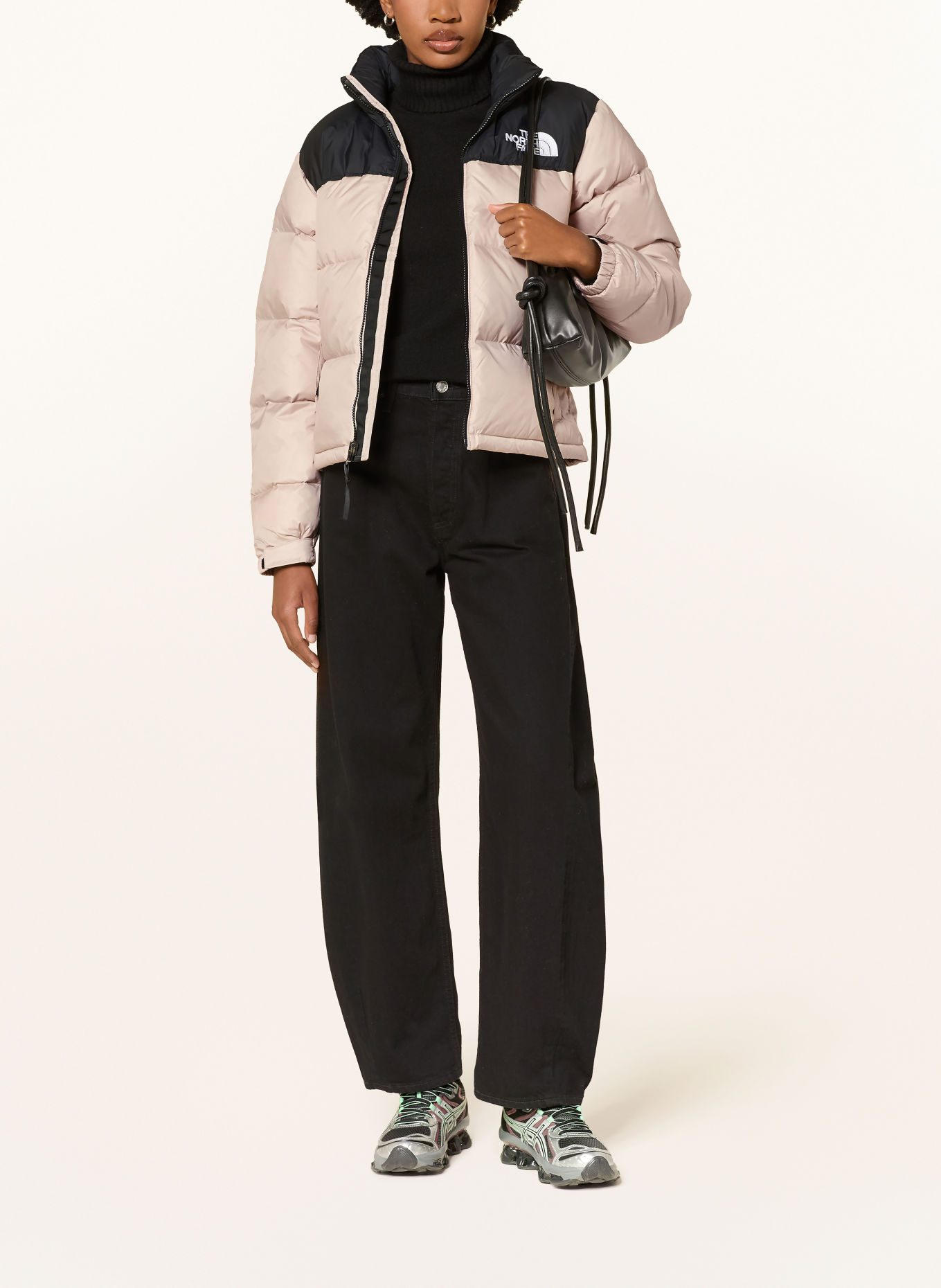 THE NORTH FACE Down jacket 1996 RETRO NUPTSE: BEIGE / BLACK