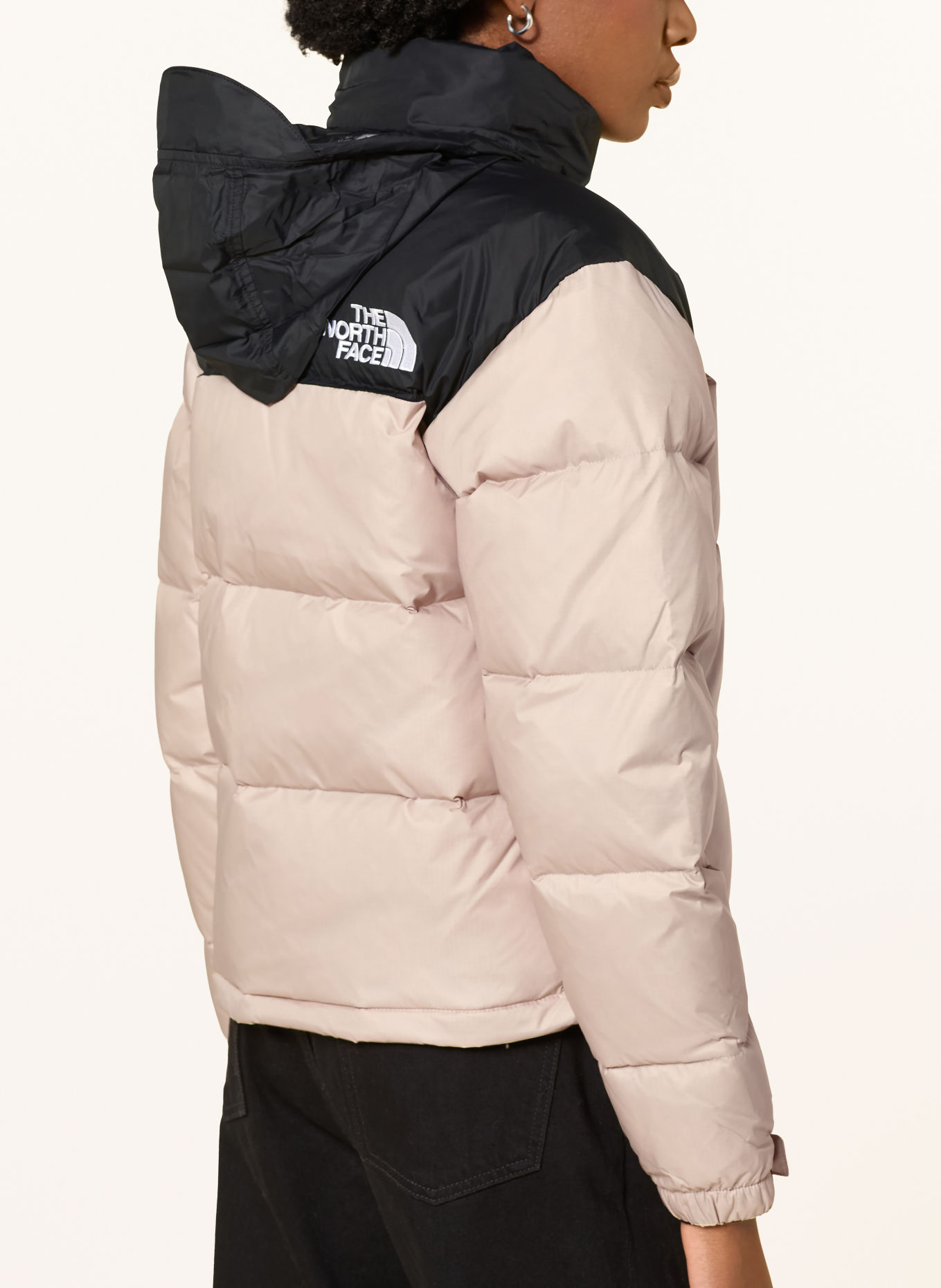 THE NORTH FACE Down jacket 1996 RETRO NUPTSE: BEIGE / BLACK