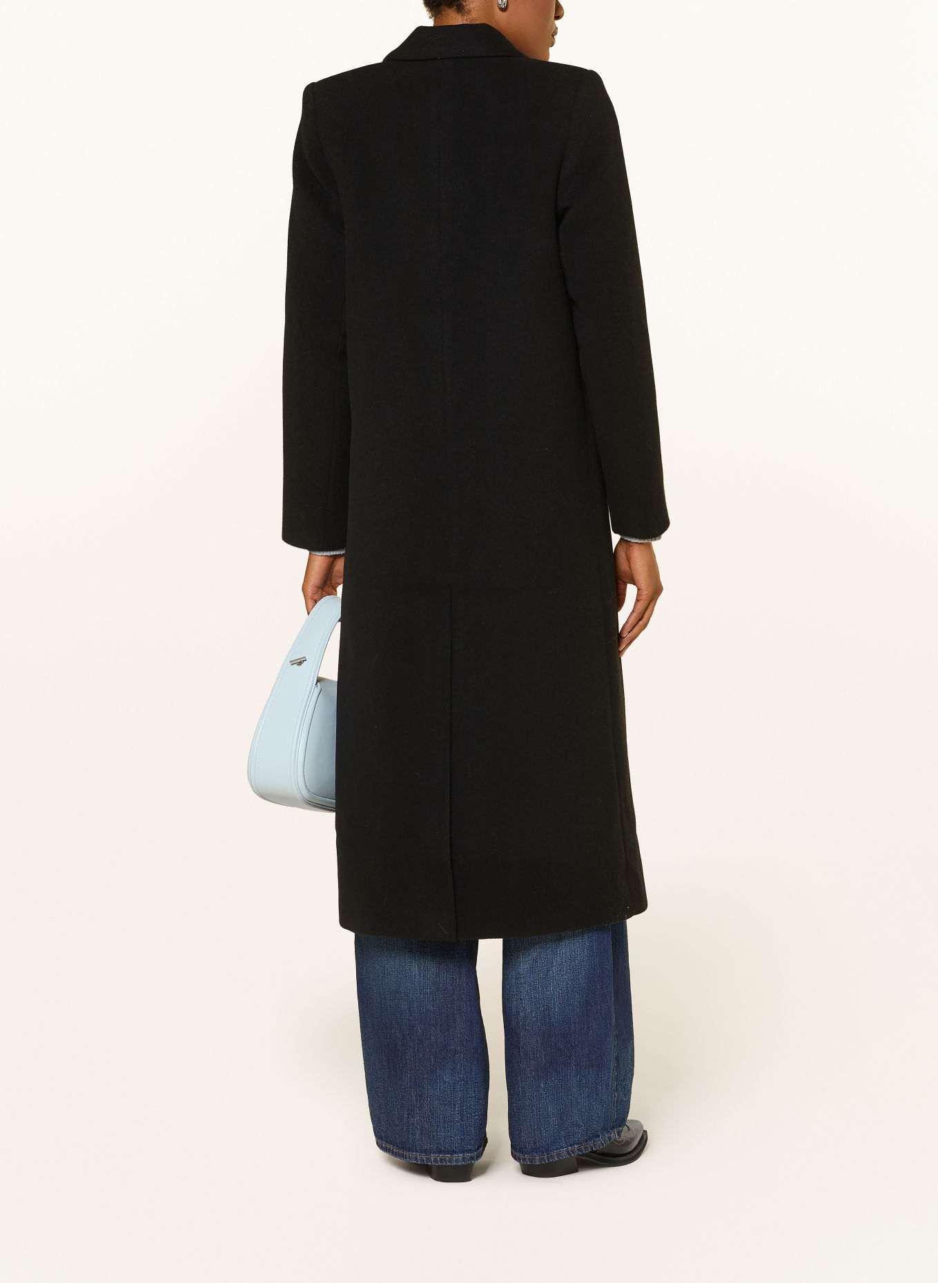 SAMSØE SAMSØE Wool coat FALCON: BLACK