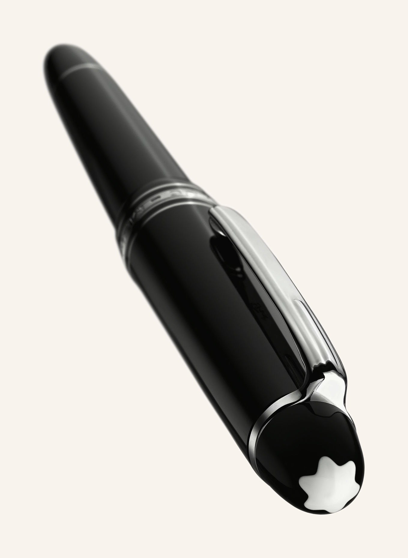 MONTBLANC Pióro wieczne MEISTERSTÜCK LEGRANDE PLATINUM LINE: CZARNY / SREBRNY