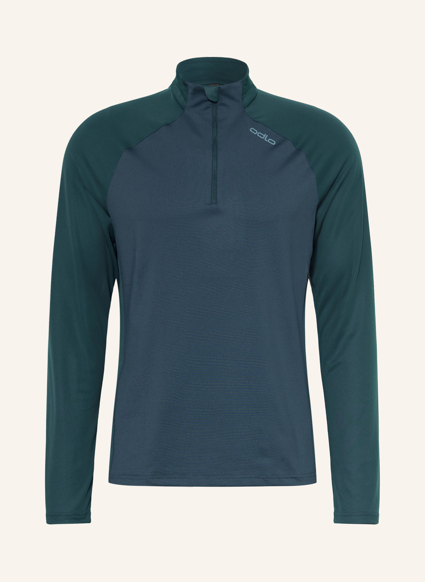 odlo Tricou de alergare ESSENTIAL CERAMIWARM: PETROL