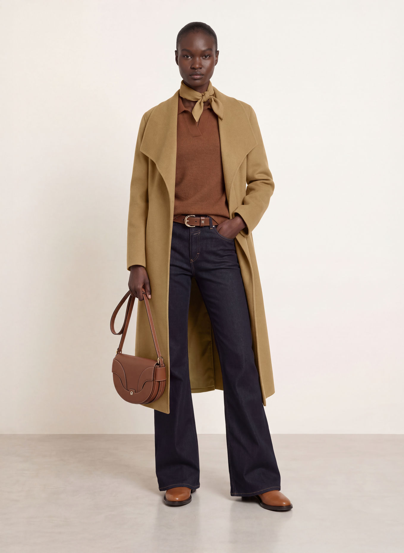 Mackage Płaszcz wełniany MAI: CAMELOWY