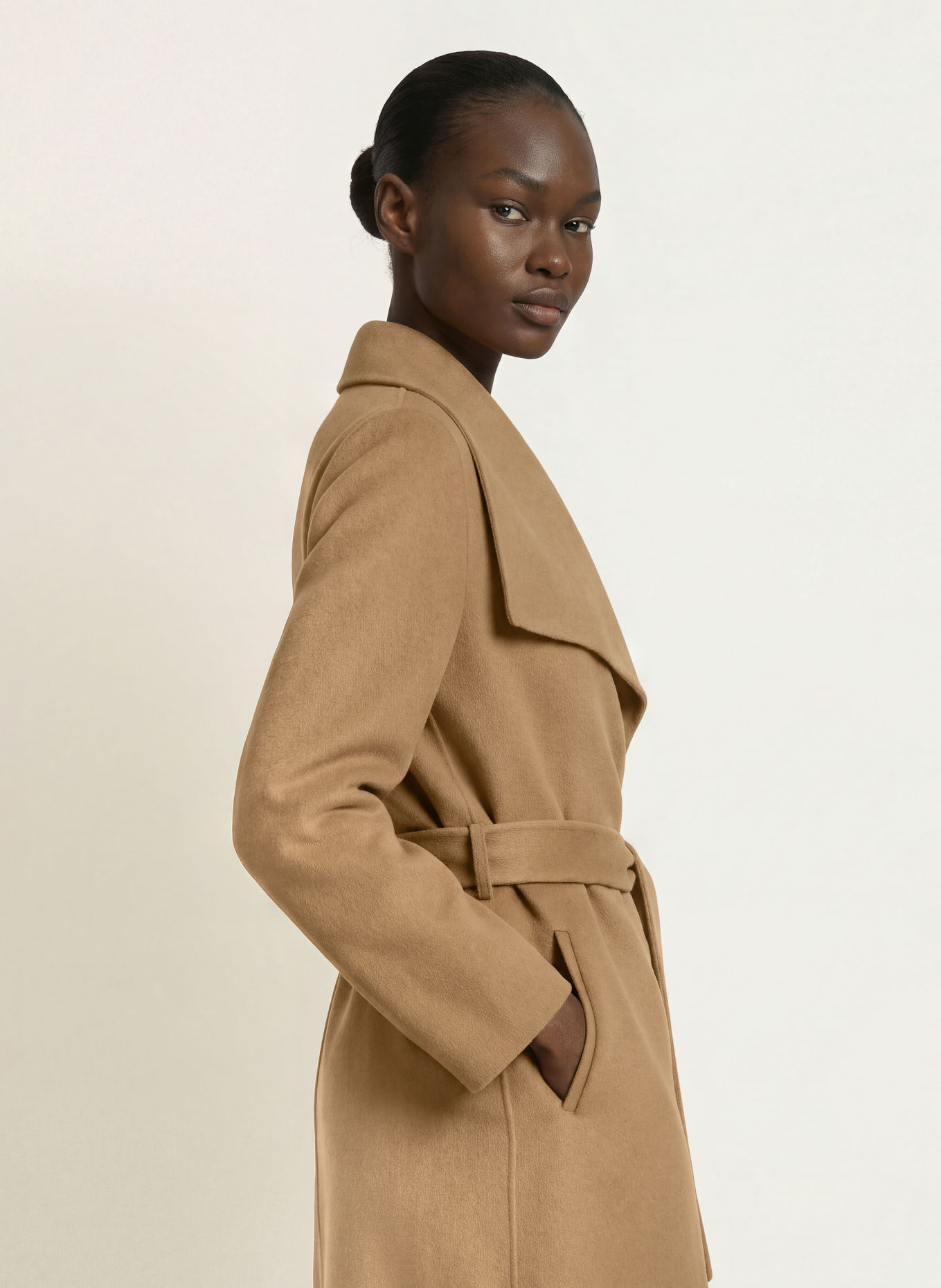 Mackage Płaszcz wełniany MAI: CAMELOWY