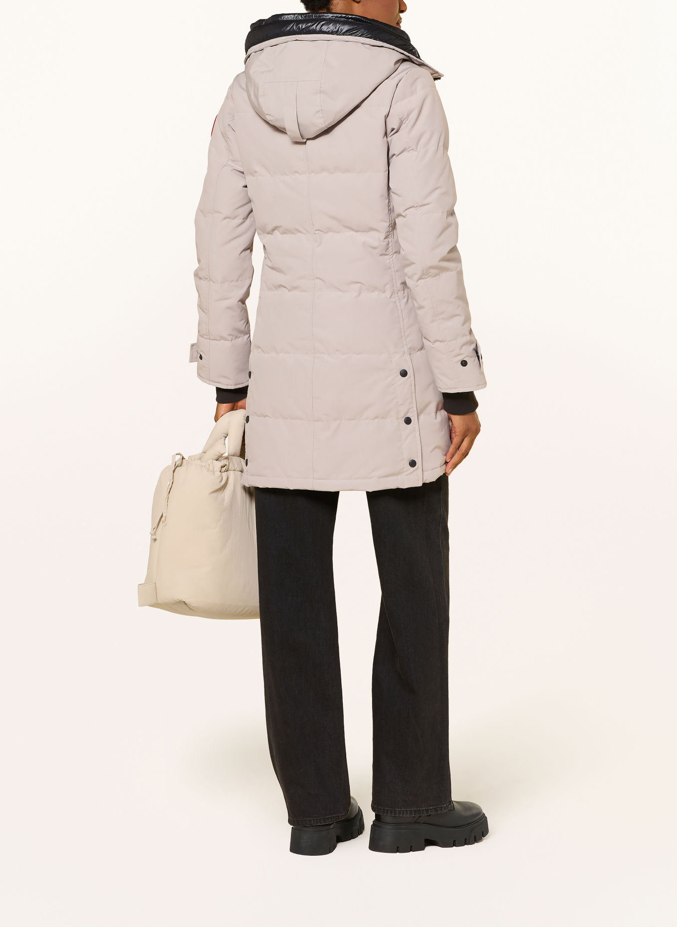 CANADA GOOSE Donsparka SHELBURNE: LICHTGRIJS