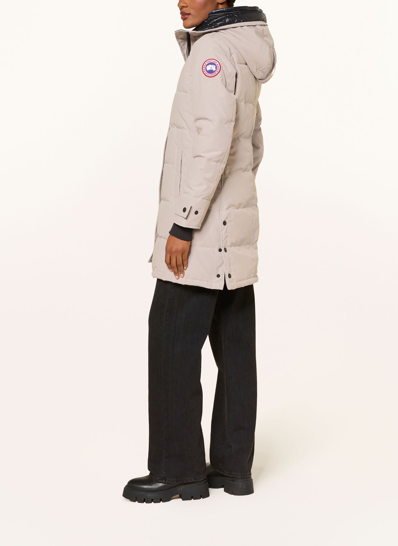 CANADA GOOSE Donsparka SHELBURNE: LICHTGRIJS