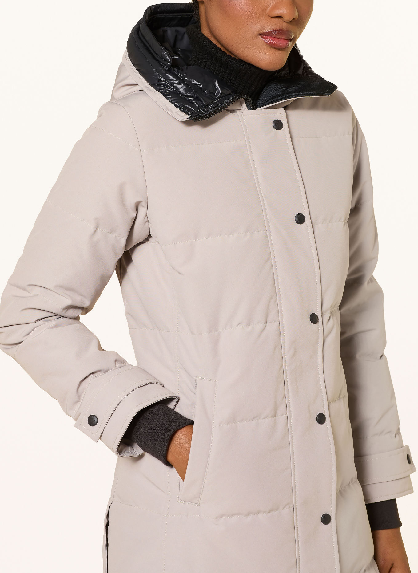 CANADA GOOSE Donsparka SHELBURNE: LICHTGRIJS