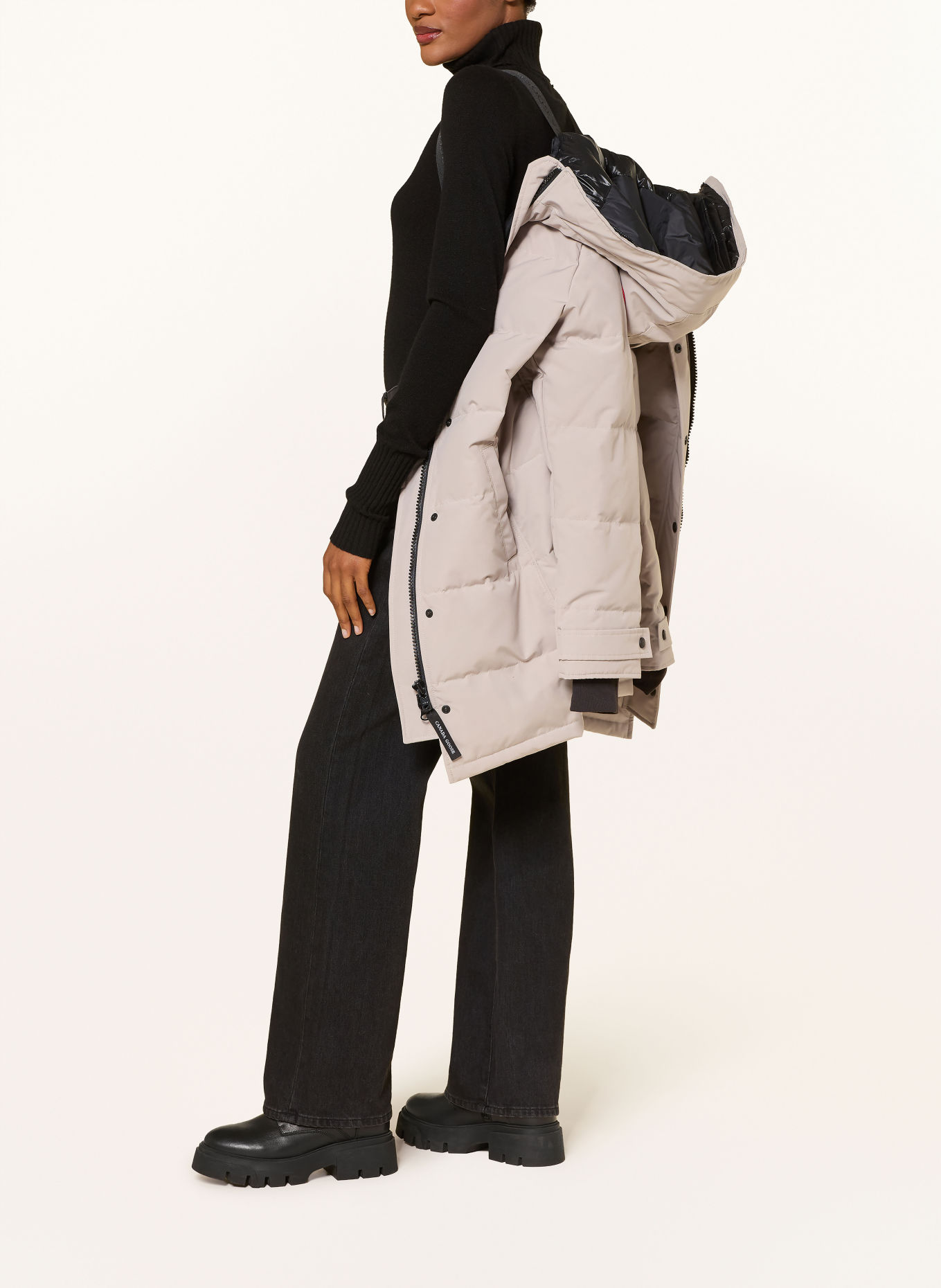 CANADA GOOSE Donsparka SHELBURNE: LICHTGRIJS