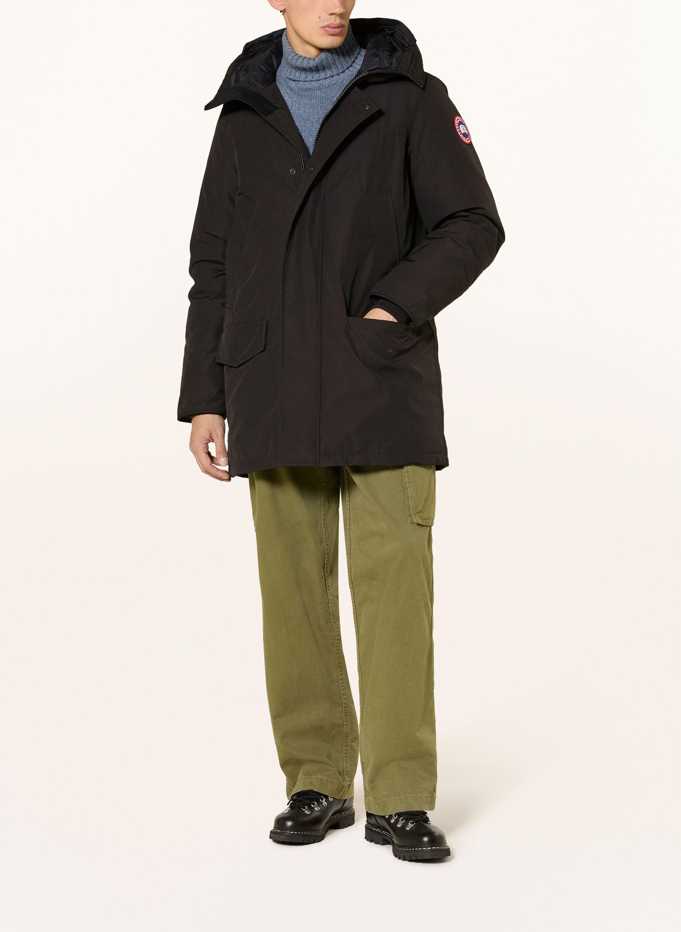 CANADA GOOSE Donsjack LANGFORD: ZWART