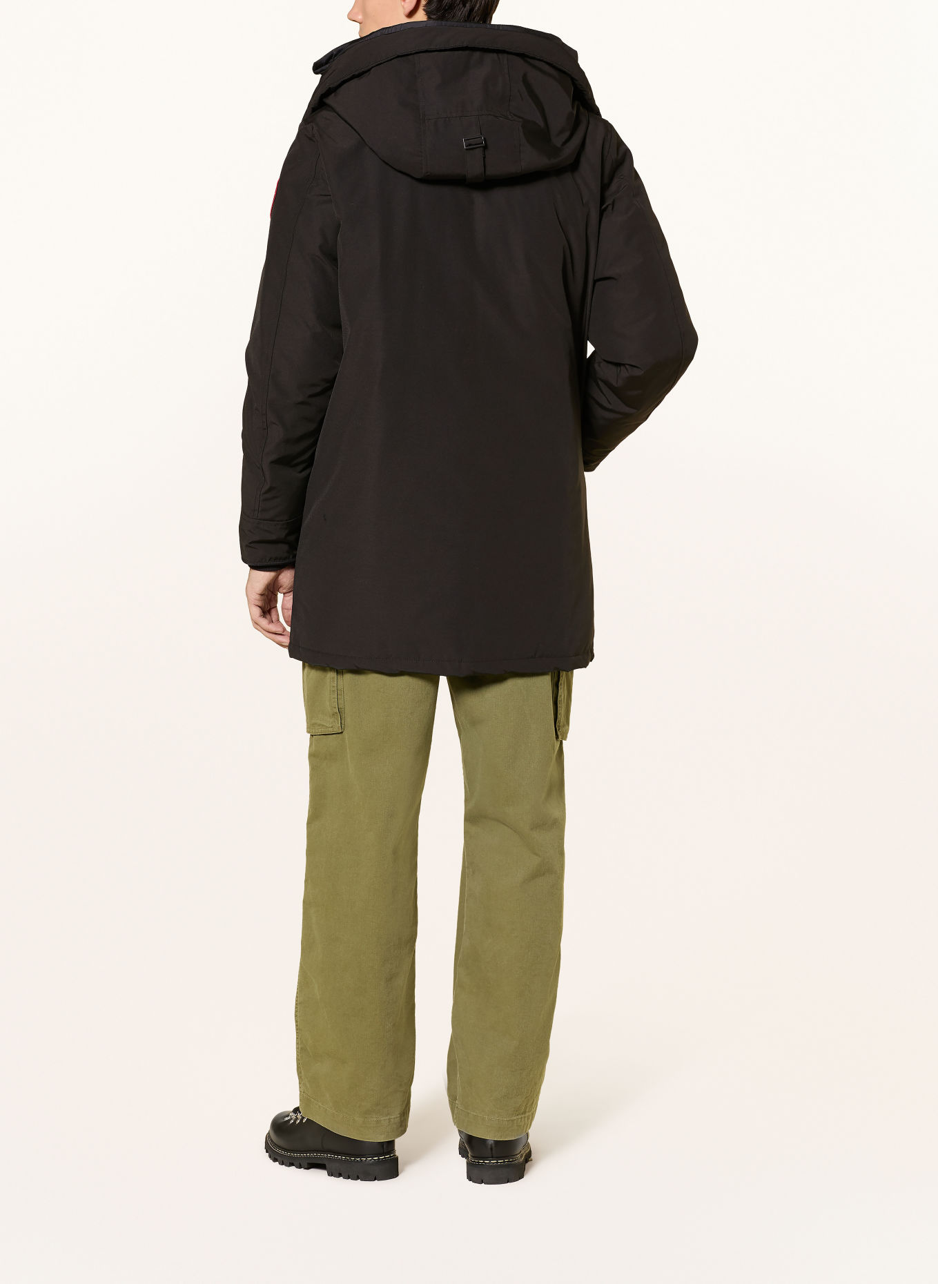 CANADA GOOSE Donsjack LANGFORD: ZWART