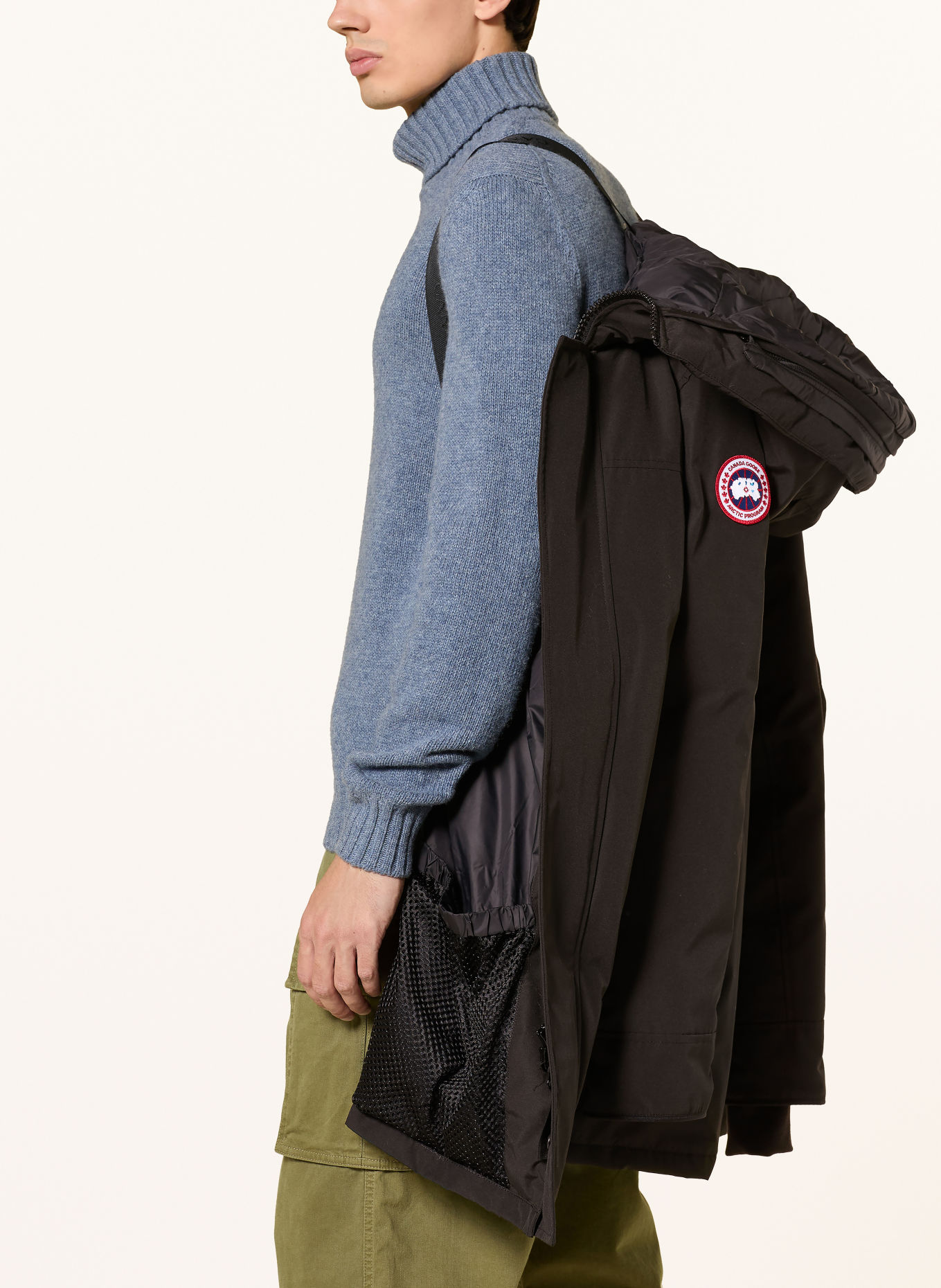 CANADA GOOSE Donsjack LANGFORD: ZWART