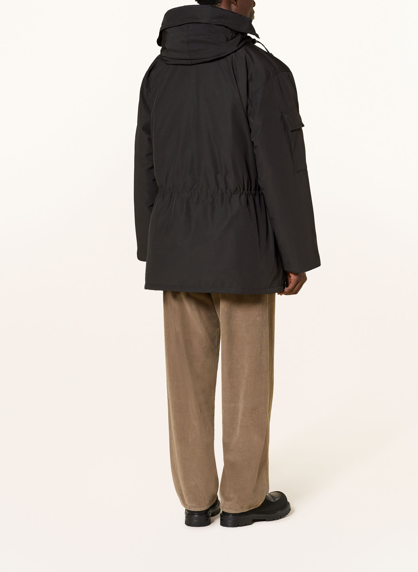 CANADA GOOSE Down parka EXPEDITION: BLACK