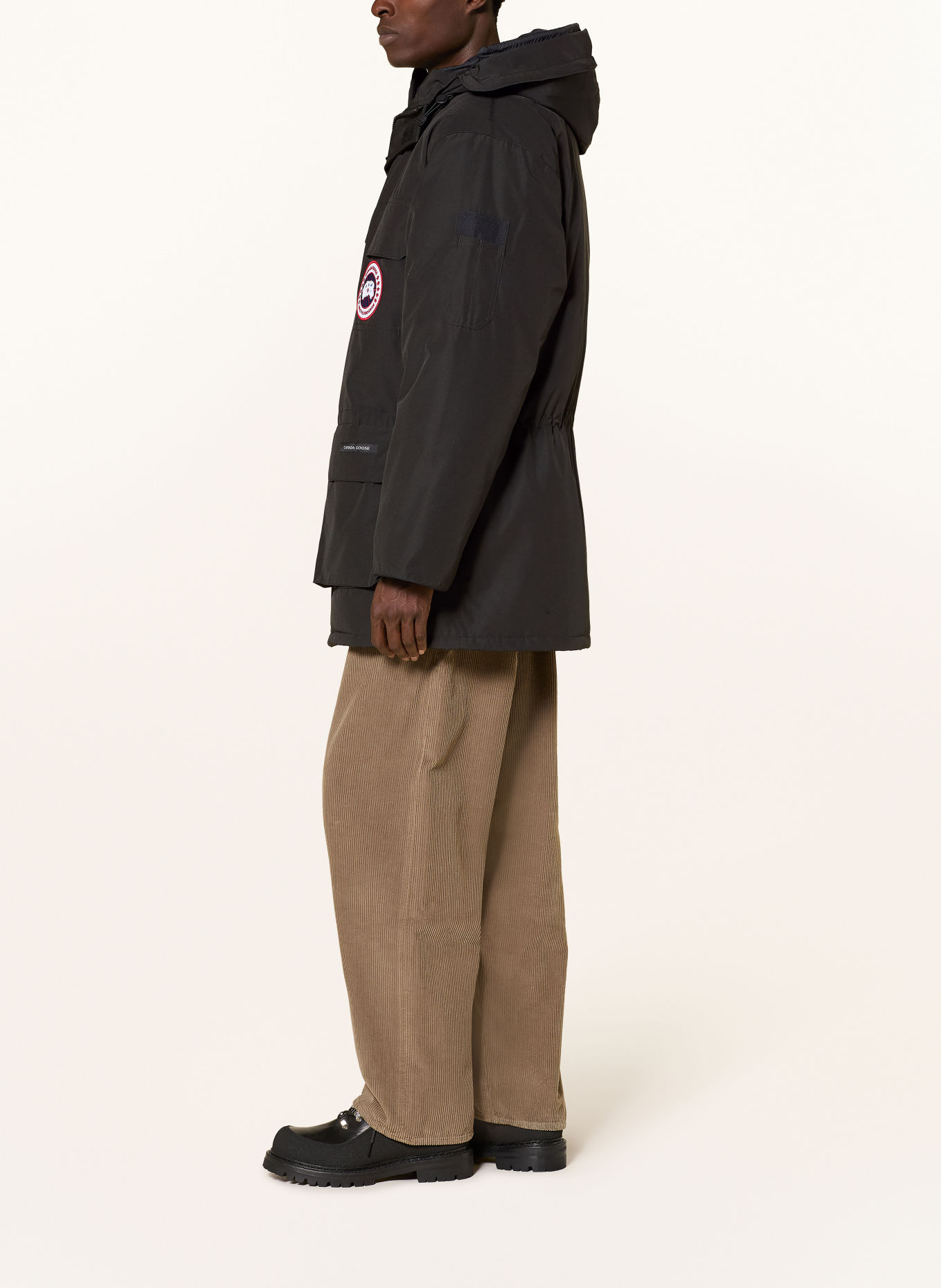 CANADA GOOSE Down parka EXPEDITION: BLACK
