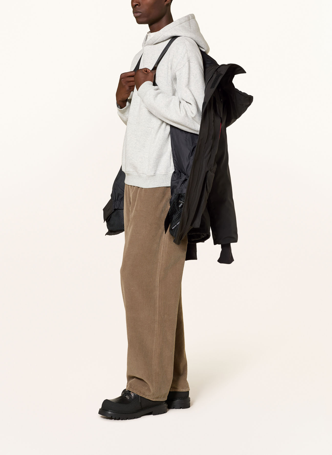 CANADA GOOSE Down parka EXPEDITION: BLACK