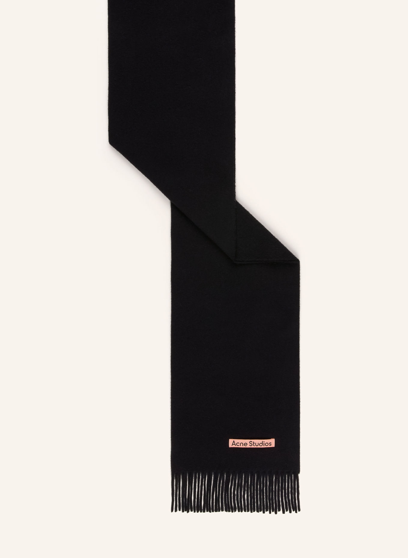 Acne Studios Scarf: BLACK