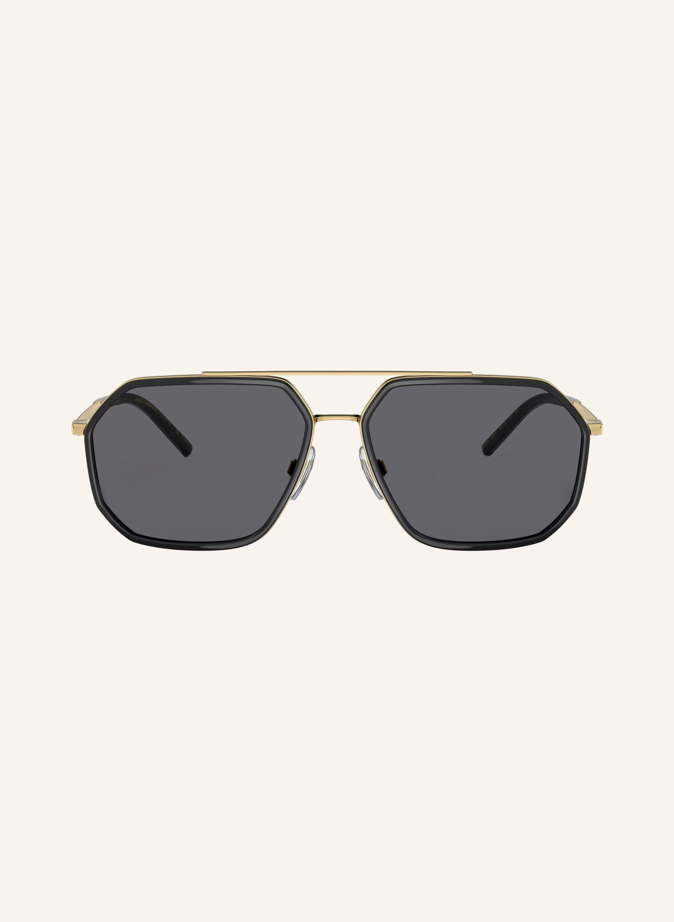 DOLCE & GABBANA Sonnenbrille DG2285: GOLD/ GRAU POLARISIERT