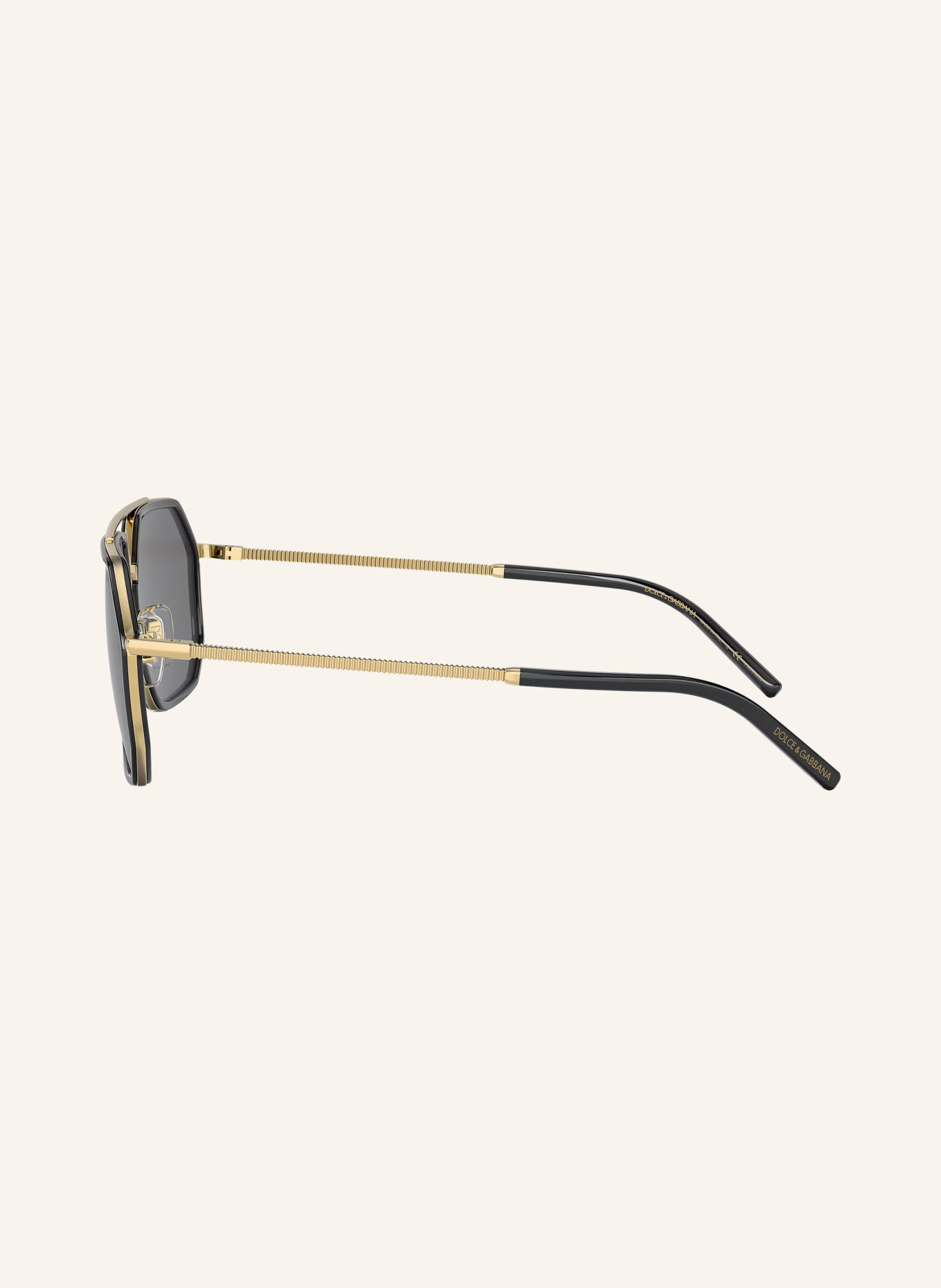 DOLCE & GABBANA Sonnenbrille DG2285: GOLD/ GRAU POLARISIERT