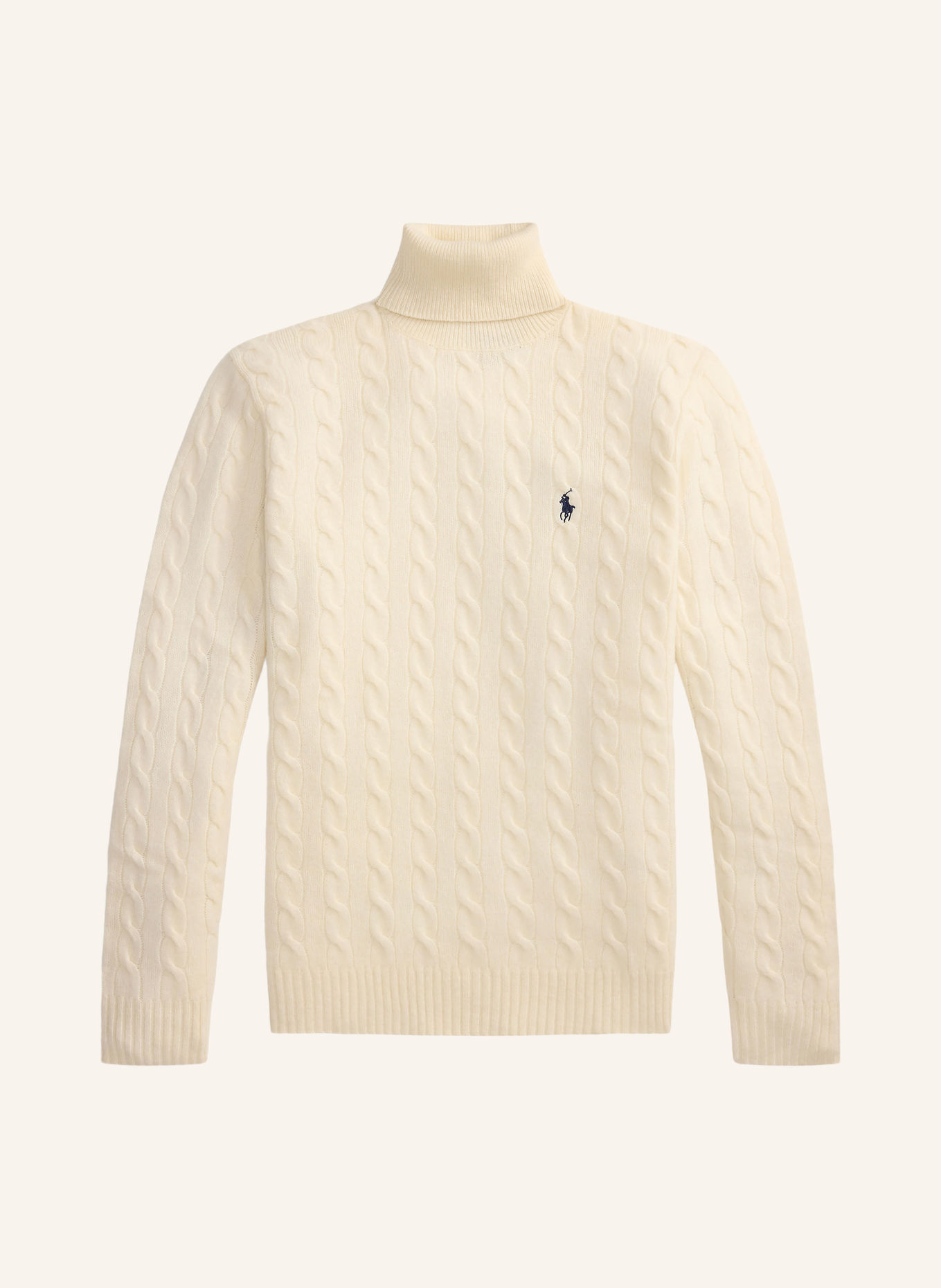 POLO RALPH LAUREN Turtleneck sweater: CREAM