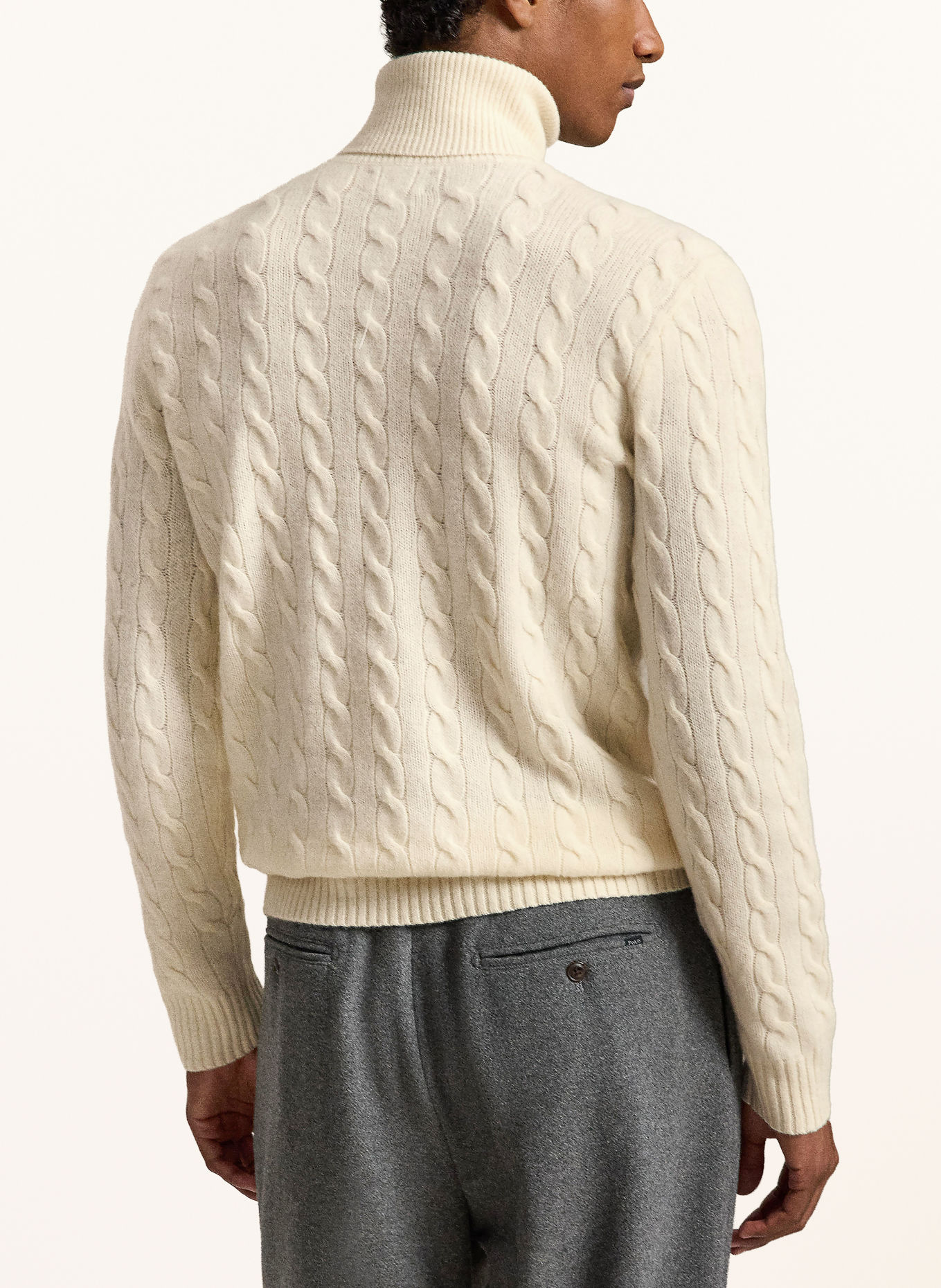 POLO RALPH LAUREN Turtleneck sweater: CREAM