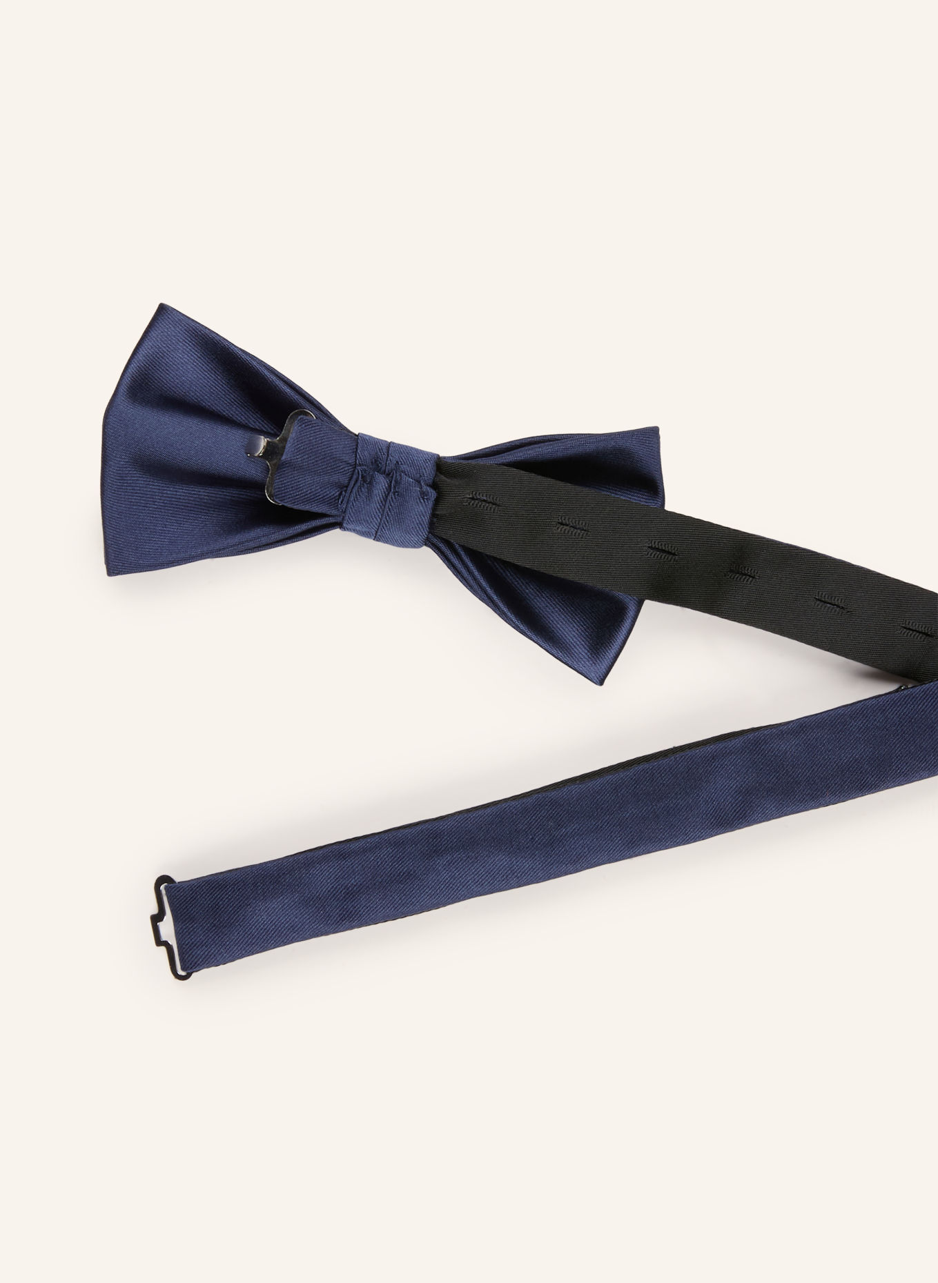 MONTI Set SALVO: bretels, Vlinderdas en Pochet: DONKERBLAUW