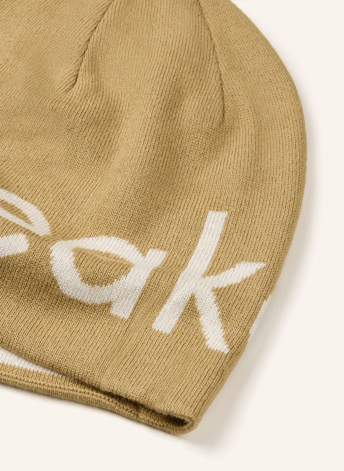 icebreaker Beanie: BEIGE / ECRU