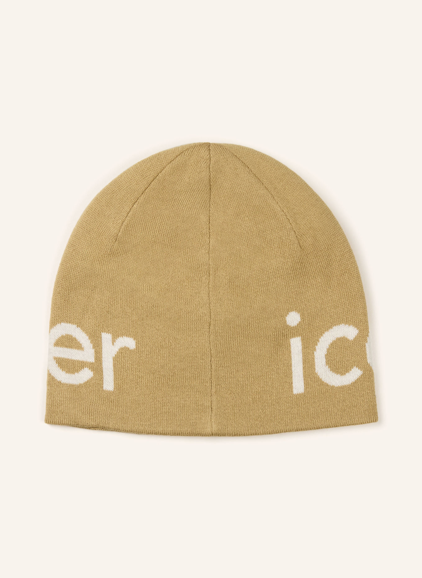 icebreaker Beanie: BEIGE / ECRU