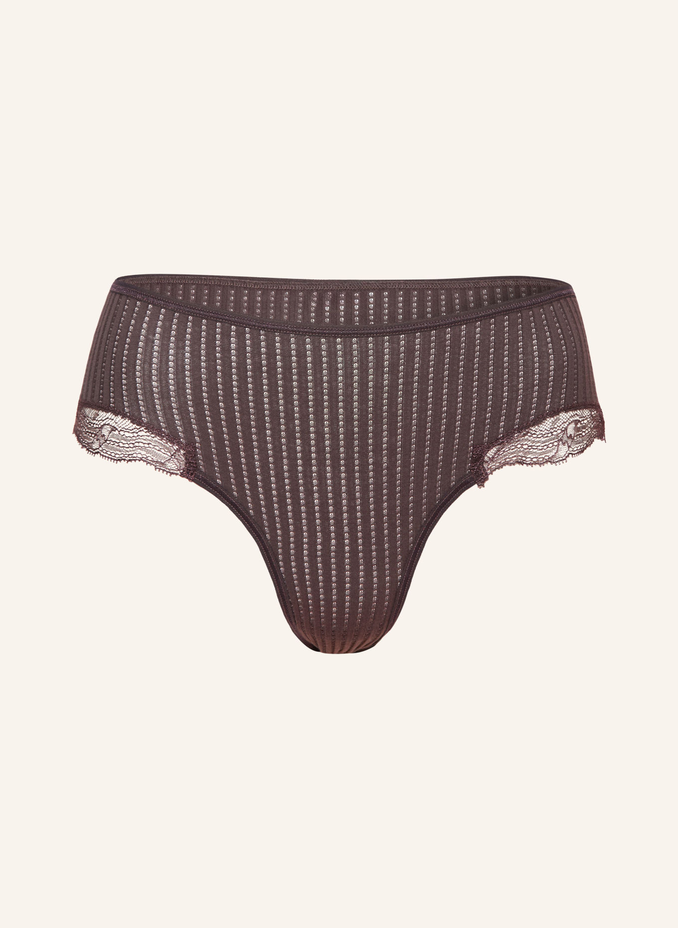 zimmerli Bokserki MAUDE PRIVÉ: CIEMNOBRĄZOWY