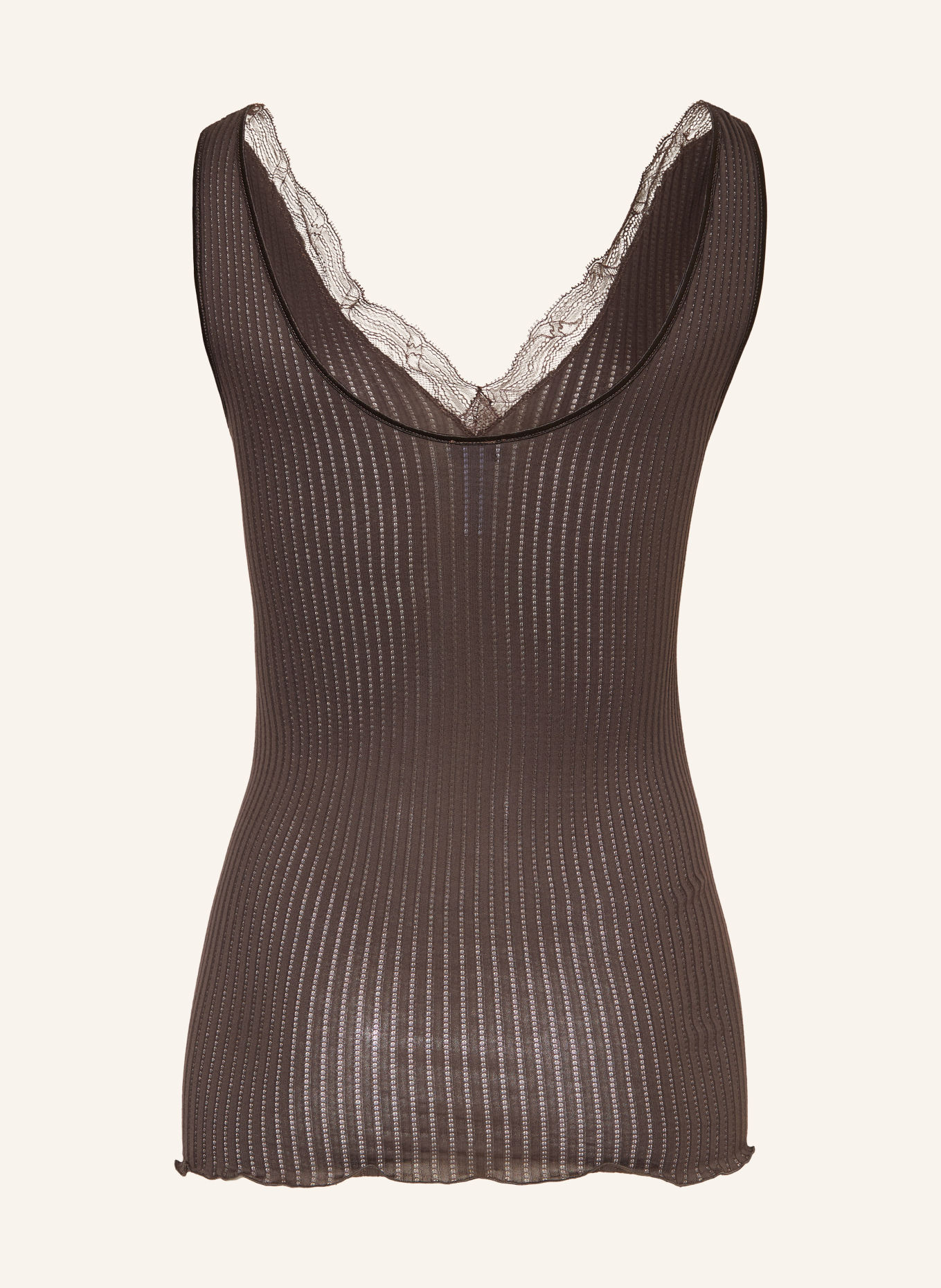 zimmerli Top MAUDE PRIVÉ: DARK BROWN