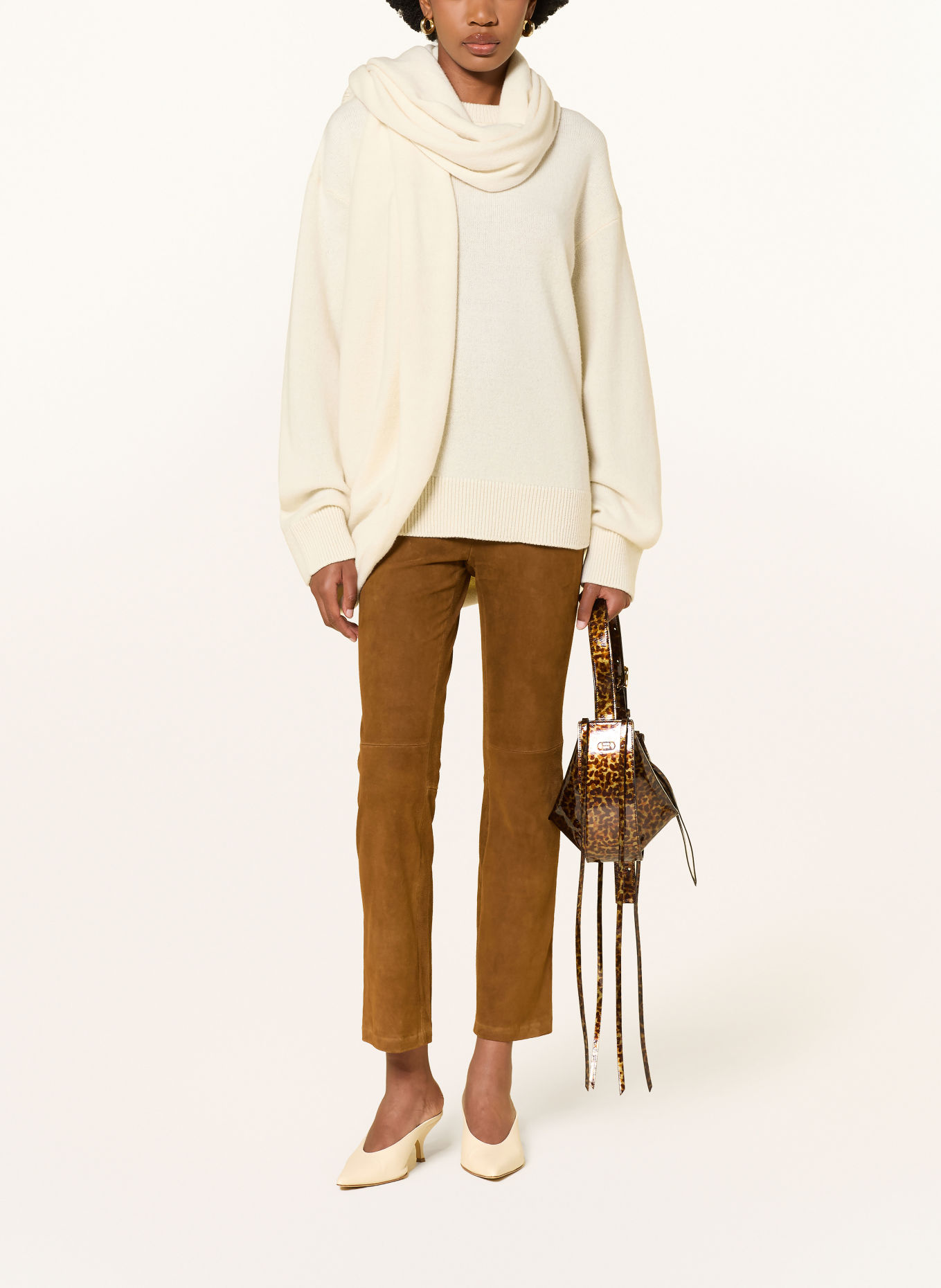 STOULS Lederhose: COGNAC