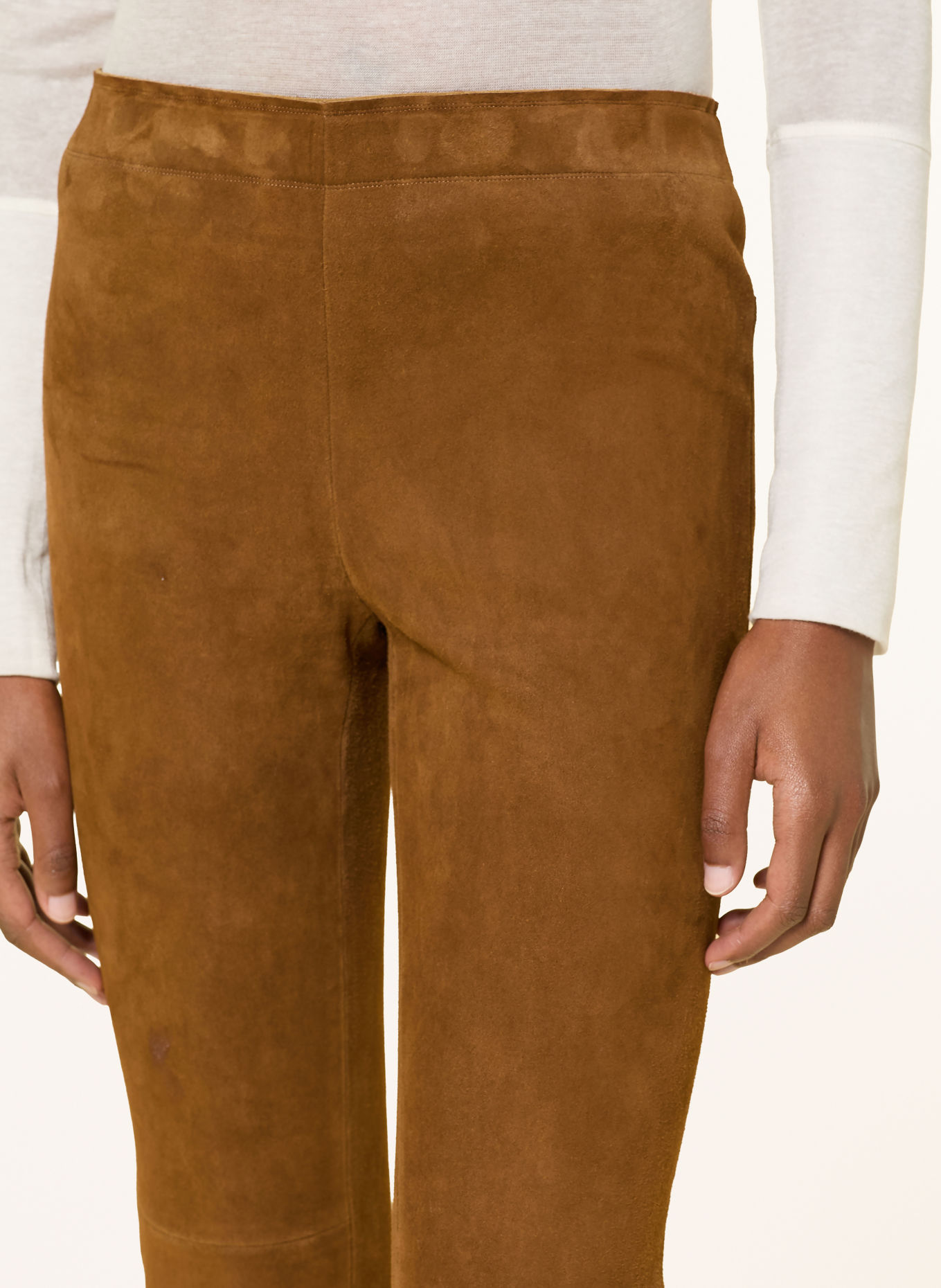 STOULS Lederhose: COGNAC