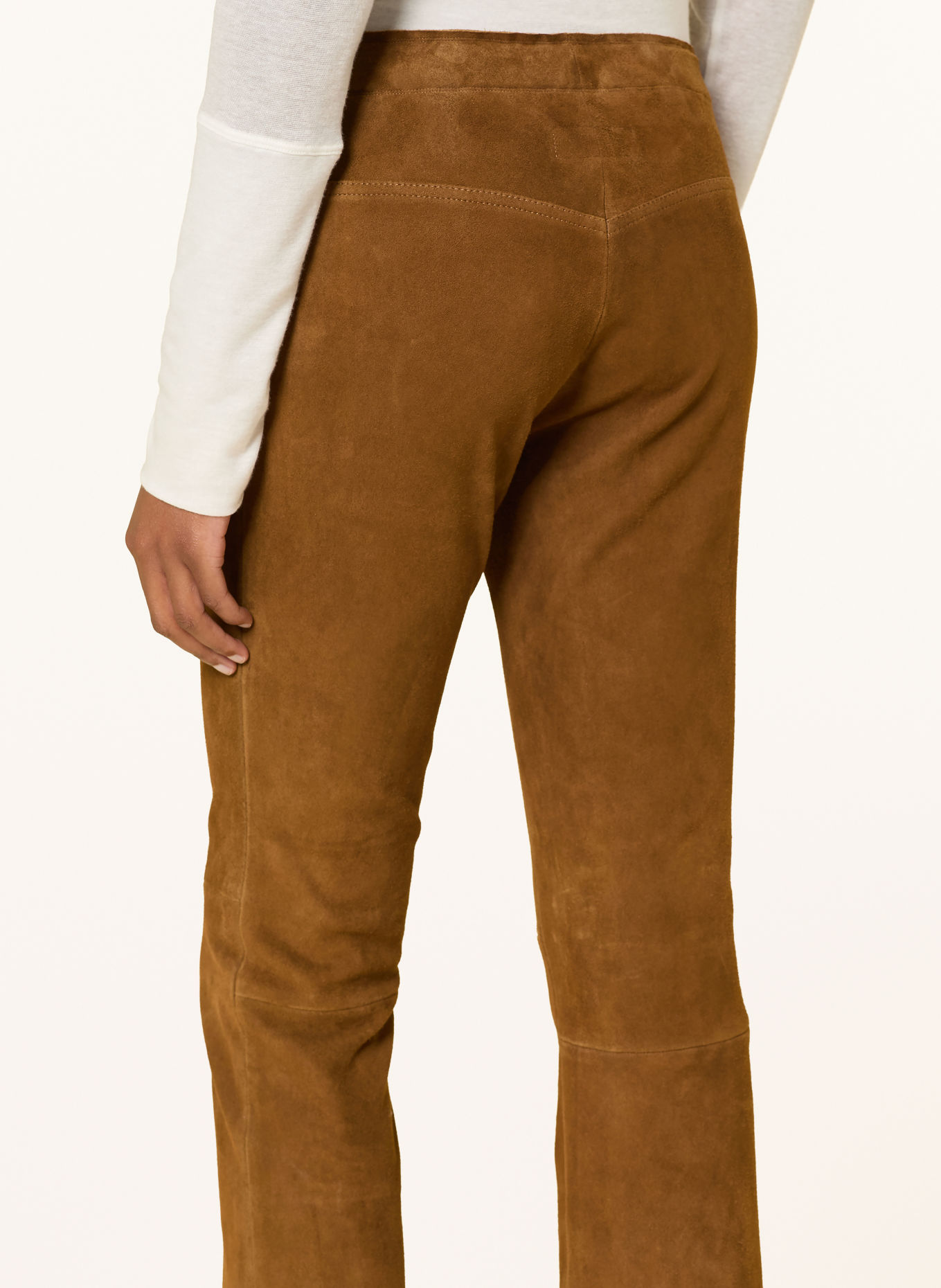 STOULS Lederhose: COGNAC