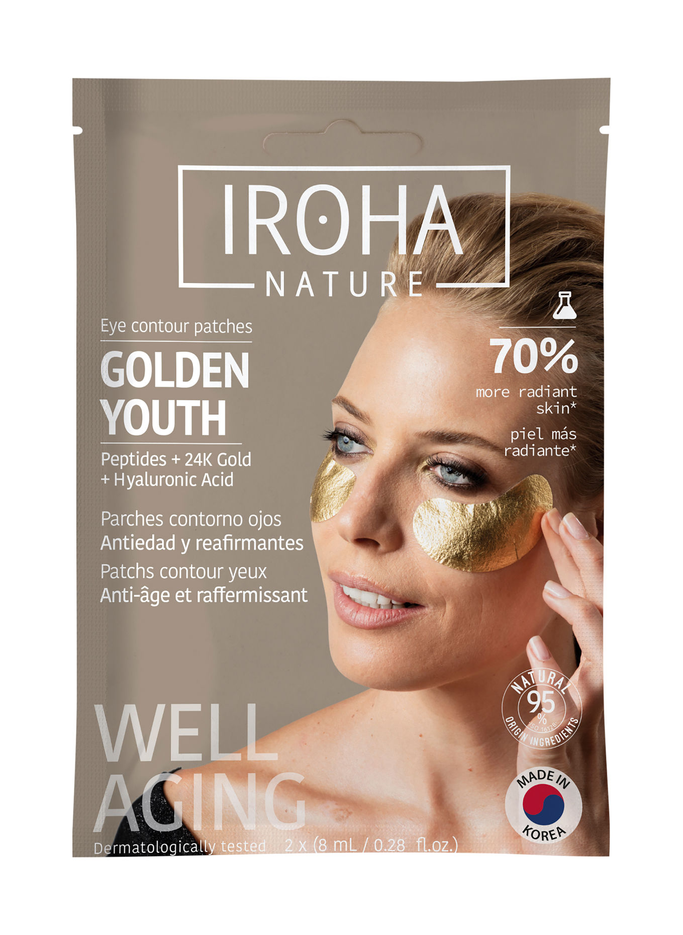 IROHA GOLD EYE PADS