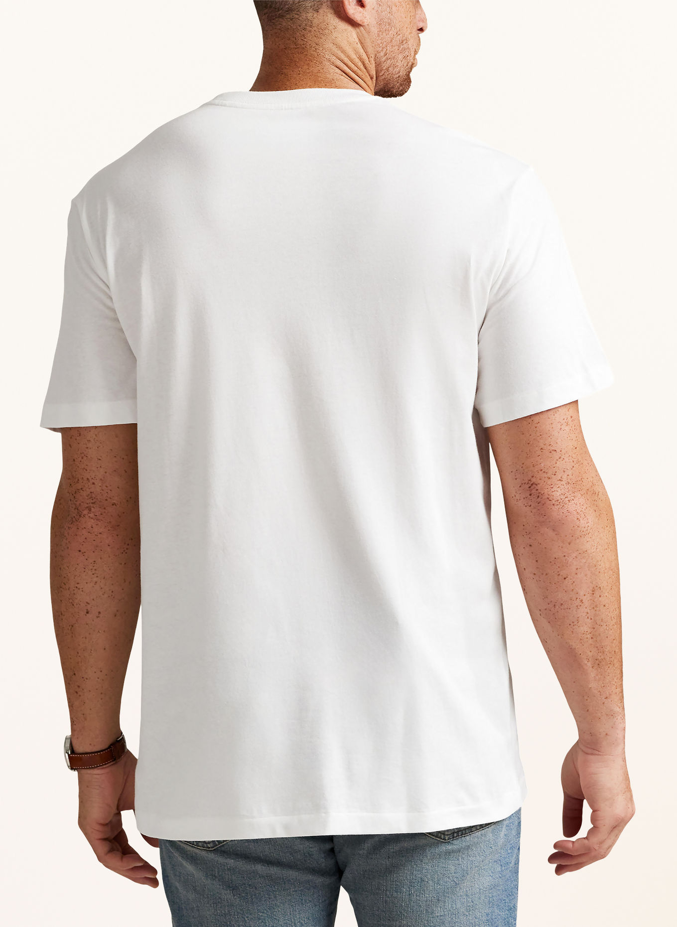 POLO RALPH LAUREN Big & Tall T-shirt: WIT
