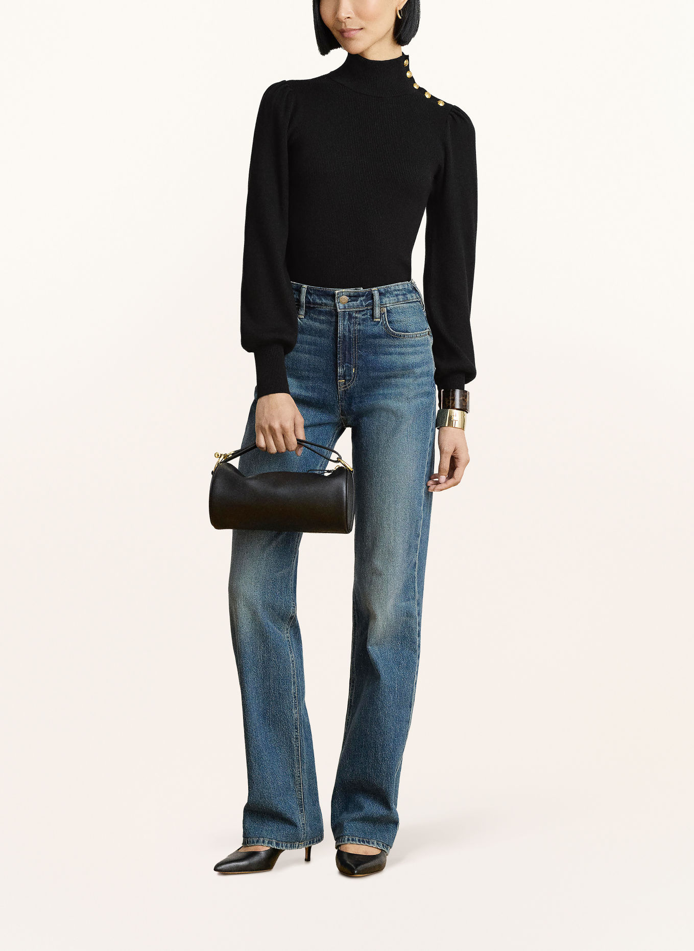 LAUREN RALPH LAUREN trui: ZWART