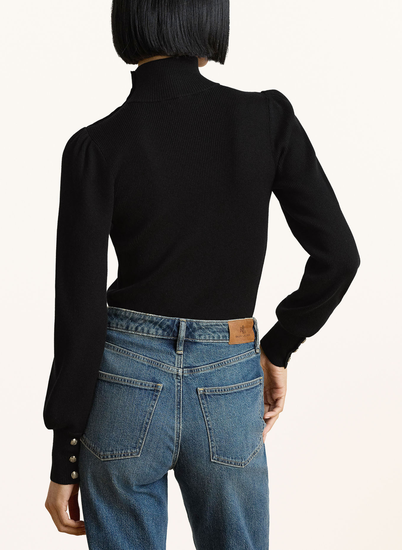 LAUREN RALPH LAUREN trui: ZWART