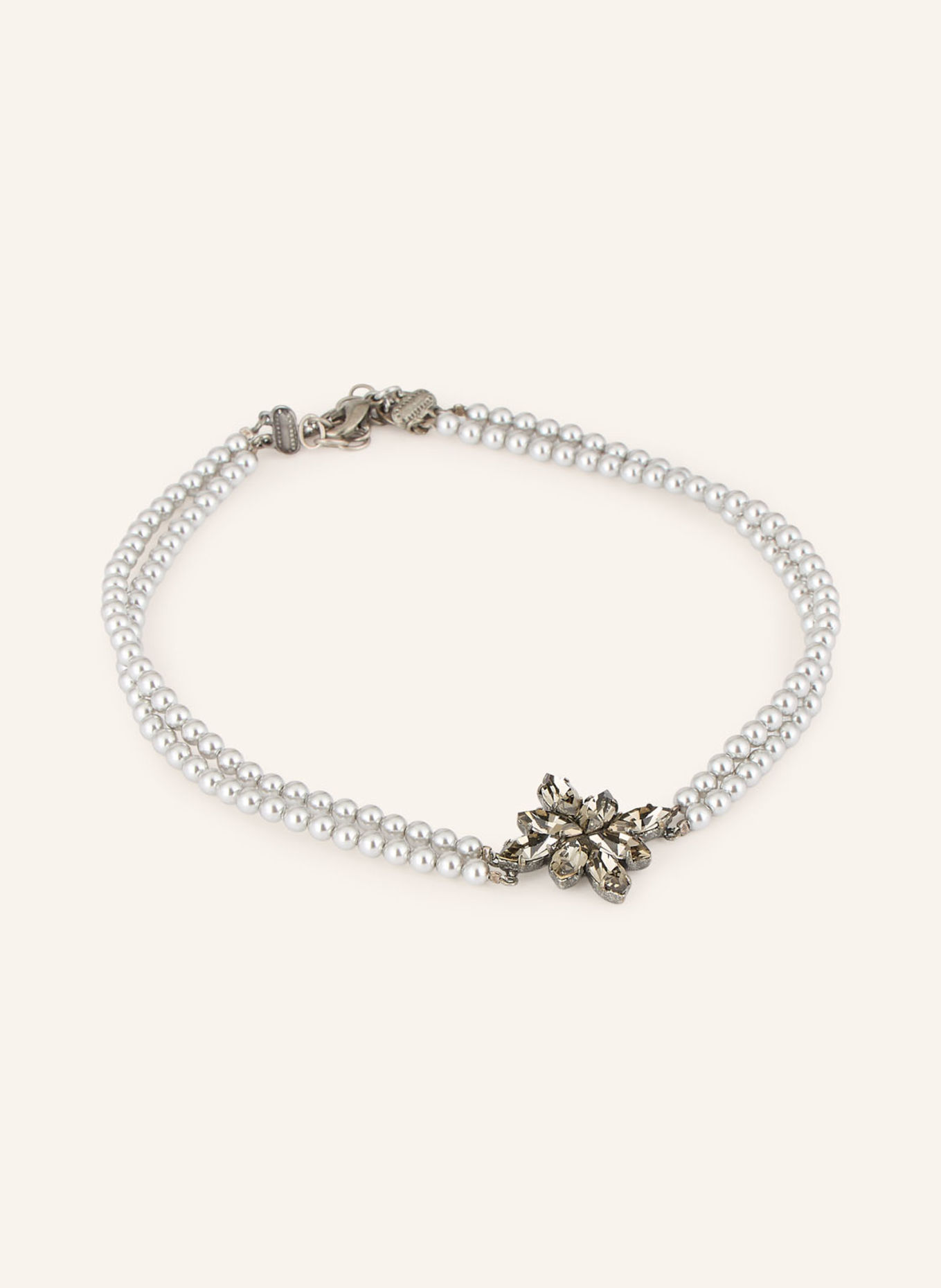 Seenberg Necklace: LIGHT GRAY / GRAY