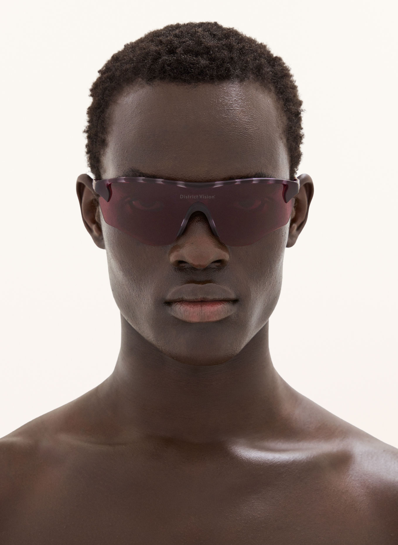 District Vision Multisportbrille JUNYA RACER: HAVANA/ VIOLETT