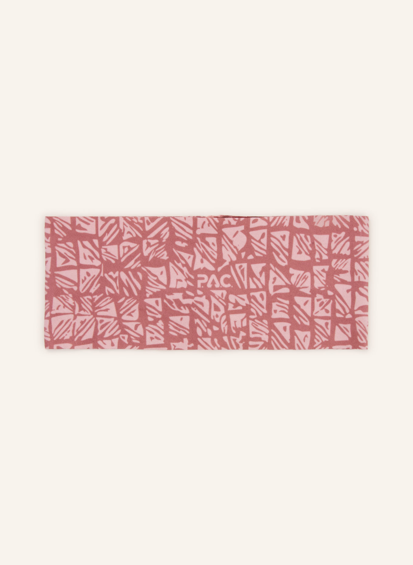 P.A.C. Omkeerbare hoofdband: VIEUX ROSE / ROSE CLAIR