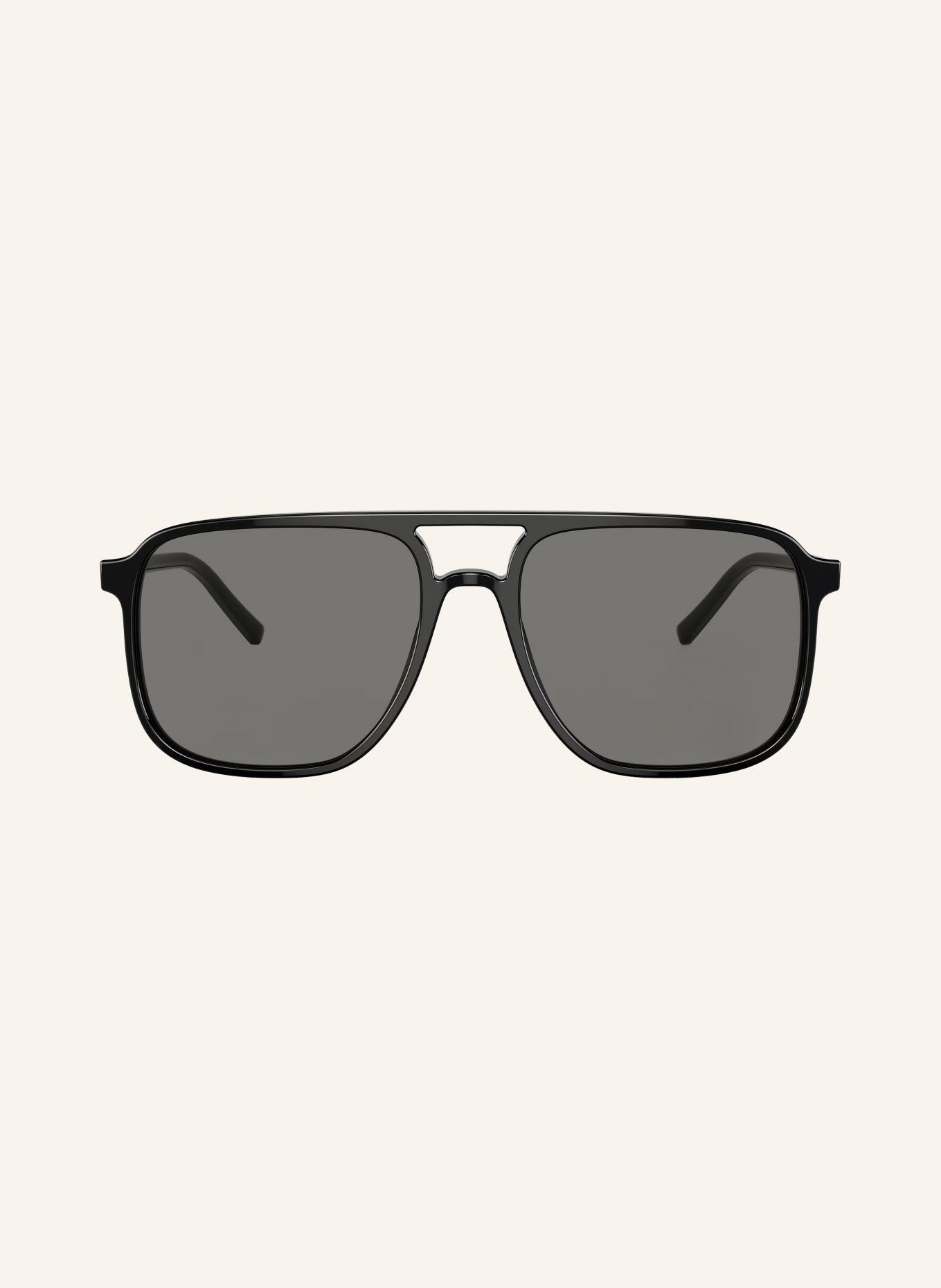 DOLCE & GABBANA Sonnenbrille DG4423F: SCHWARZ/ DUNKELGRAU POLARISIERT