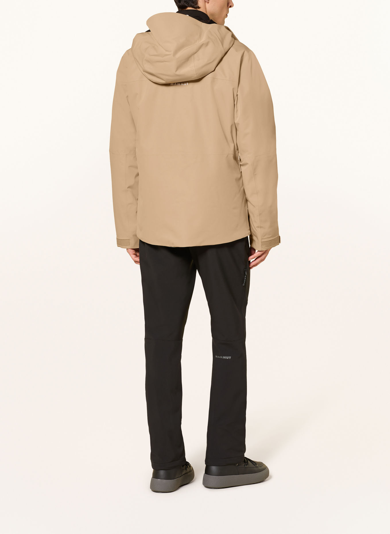 MAMMUT Skijacke STONEY: BEIGE / DUNKELGRAU