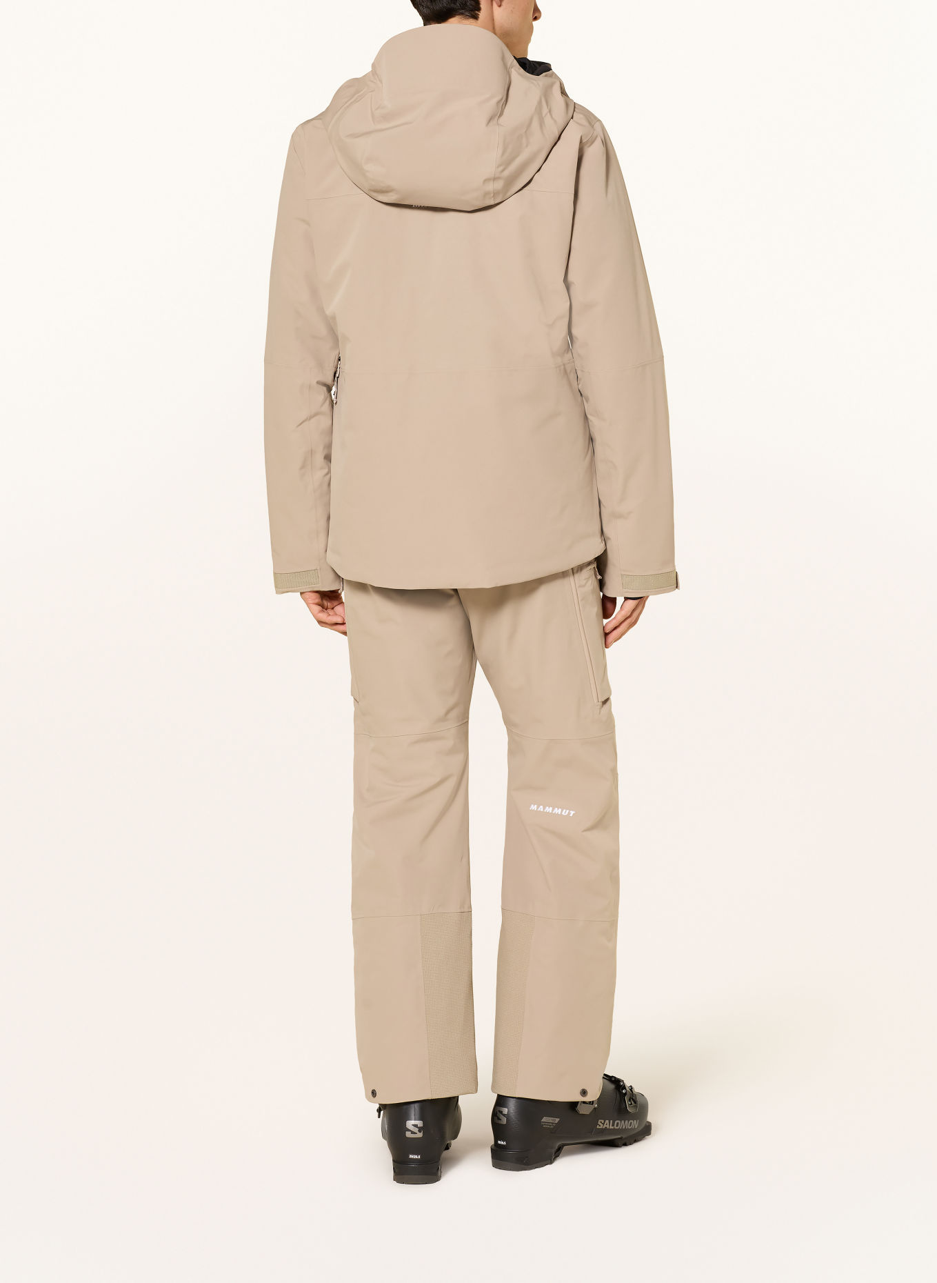 MAMMUT Ski pants STONEY: BEIGE