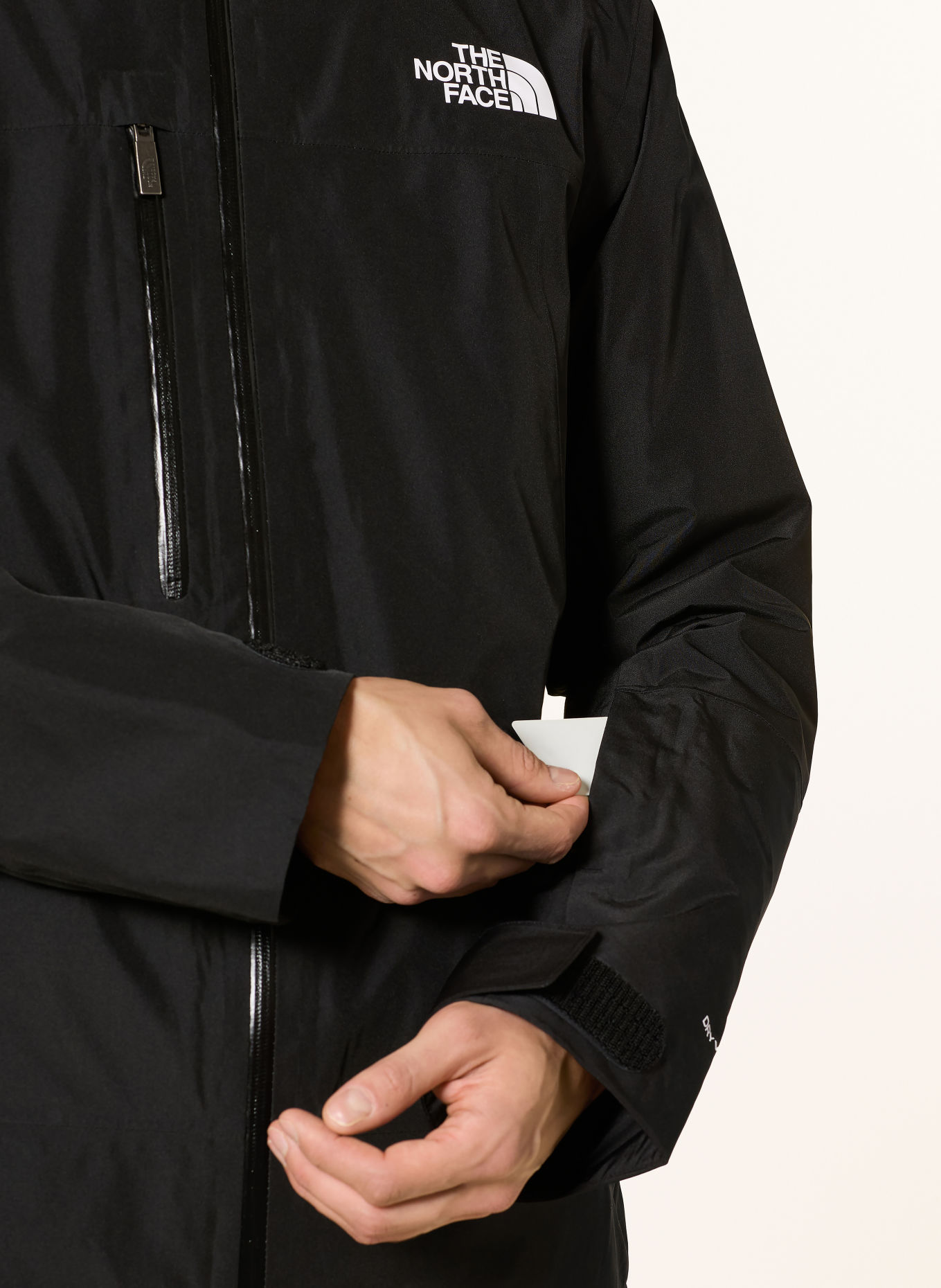 THE NORTH FACE Ski jacket DESCENDIT: BLACK / WHITE