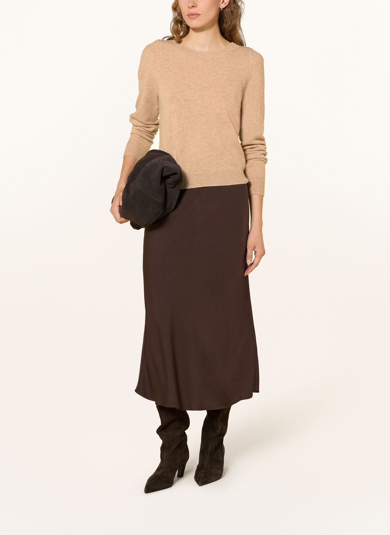 Part Two Kasjmier trui EVINA: BEIGE
