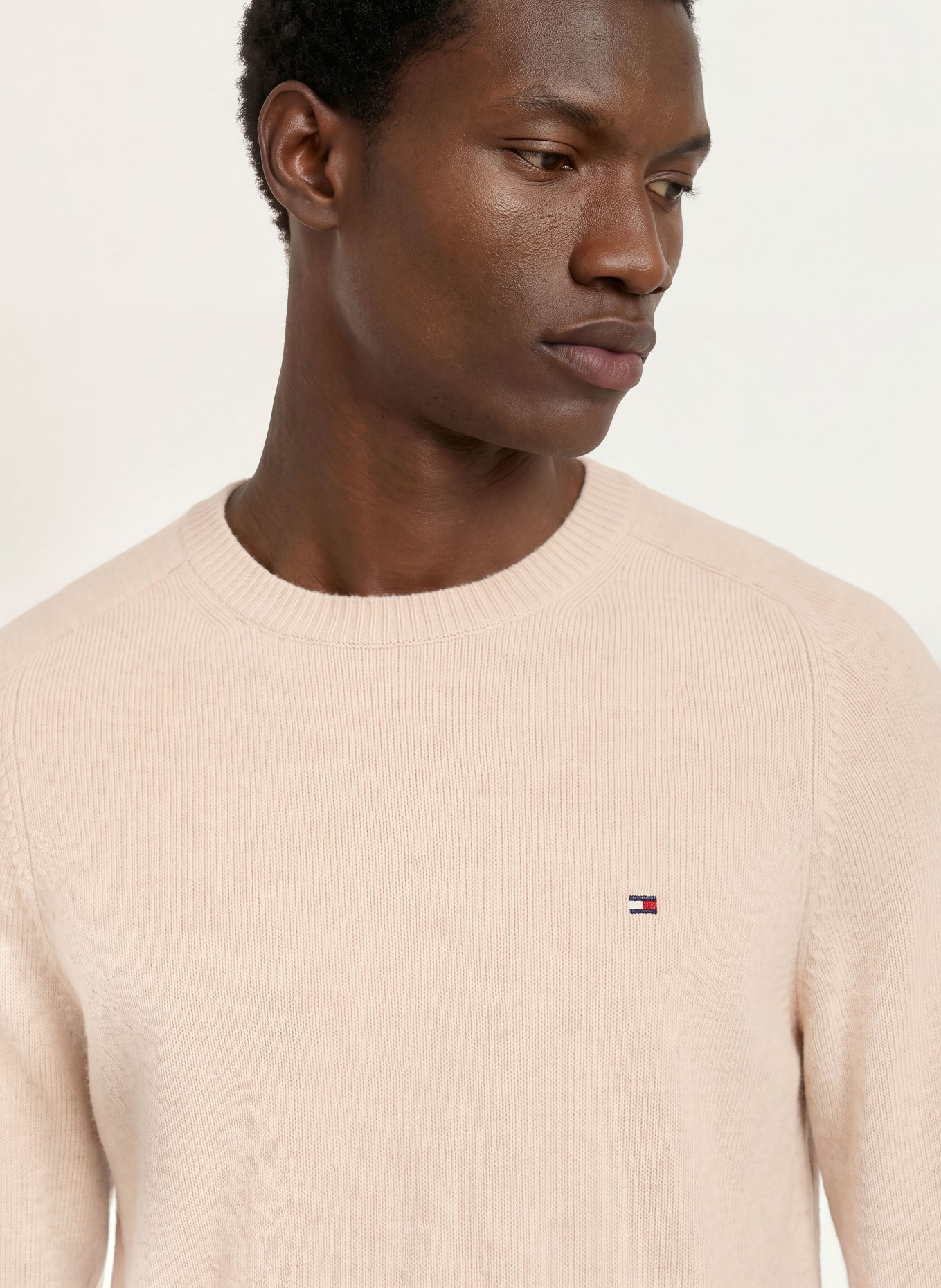 TOMMY HILFIGER Sweater: BEIGE