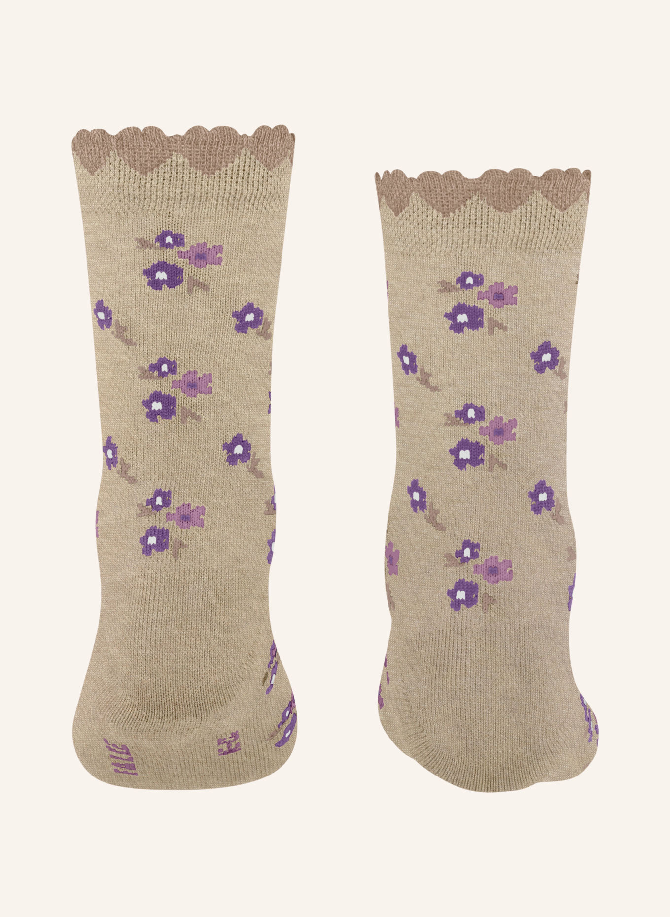 FALKE Sokker DITSY FLOWERS: 4650 SAND MEL.